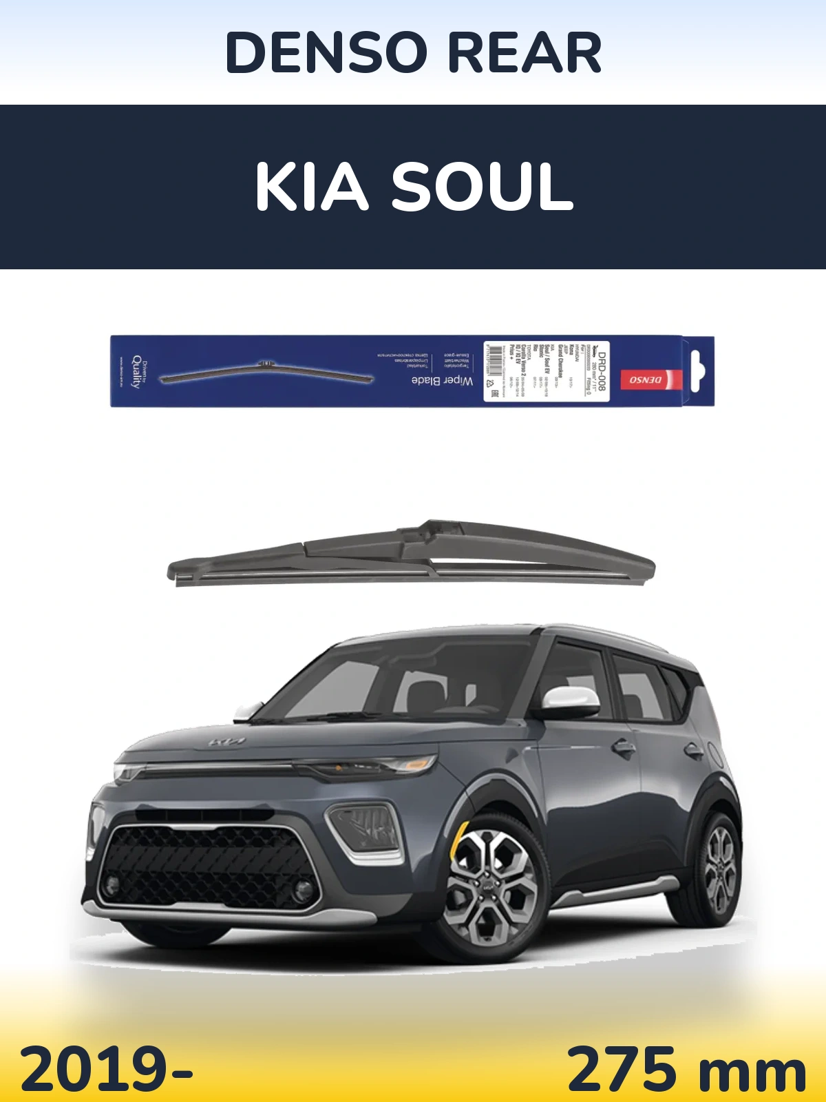 Torkarblad Denso Rear för KIA Soul