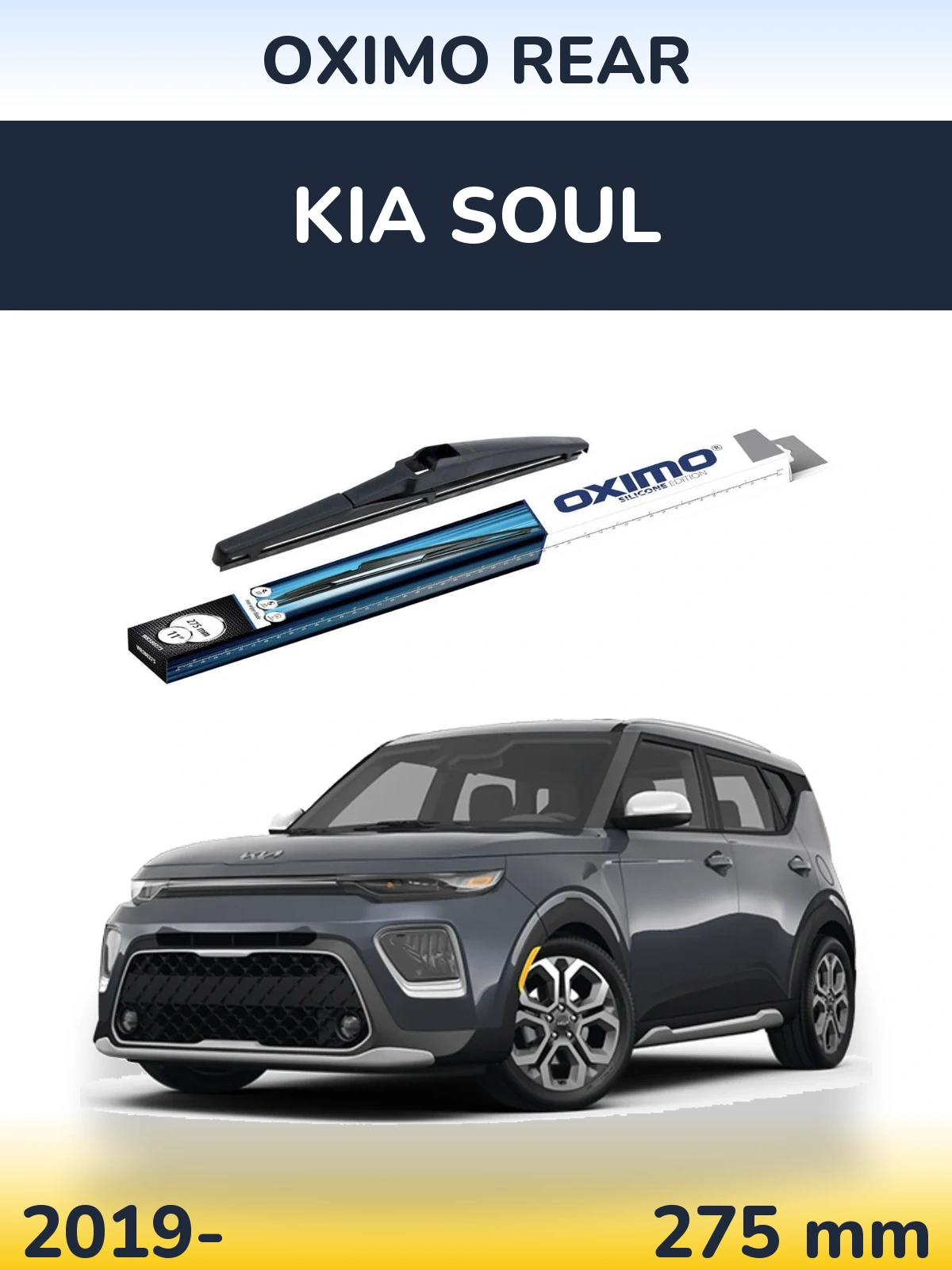 Torkarblad Oximo Rear för KIA Soul