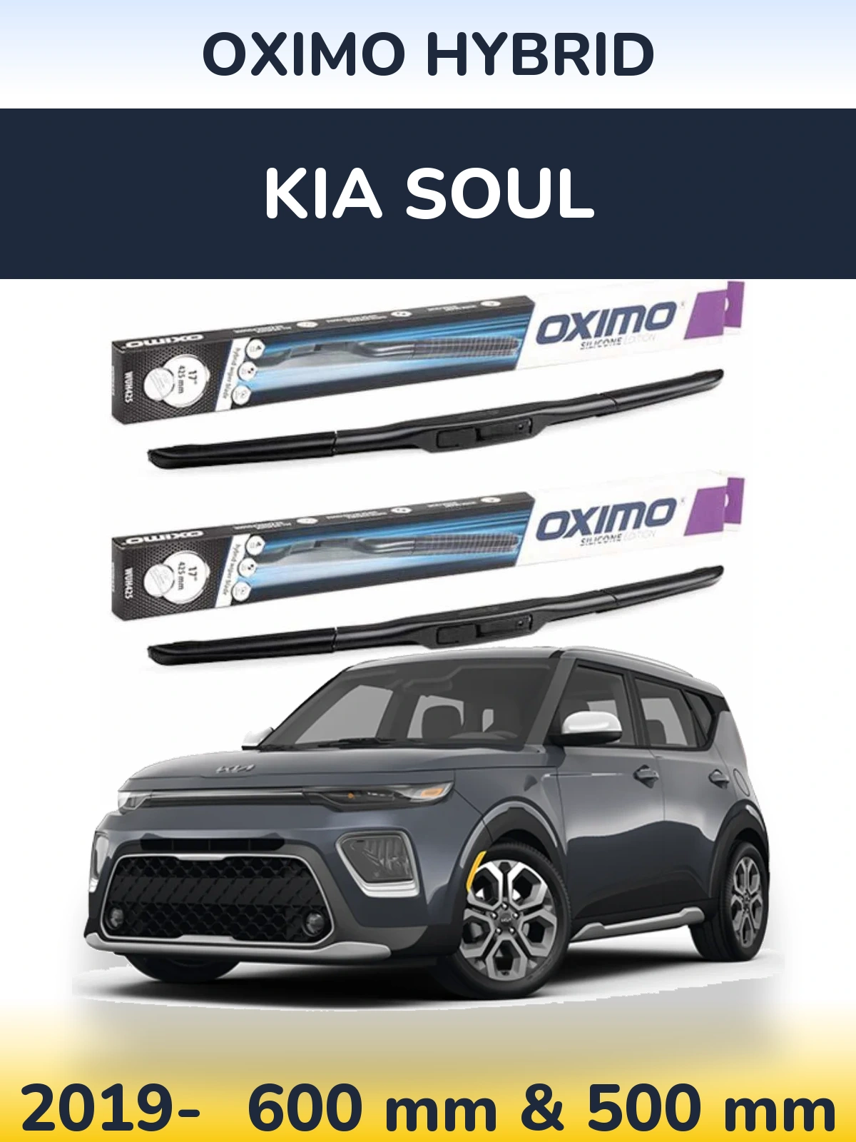 Torkarblad Oximo Hybrid för KIA Soul
