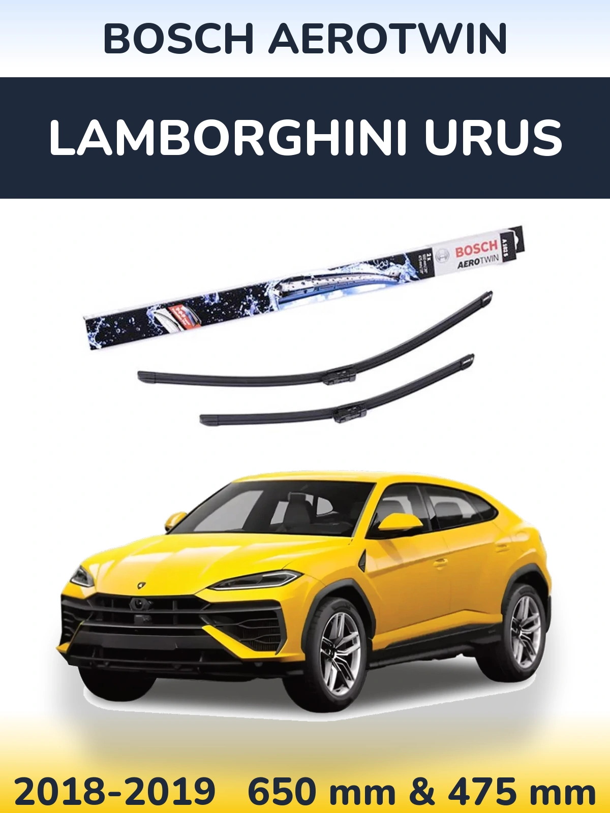 Torkarblad BOSCH AeroTwin för Lamborghini Urus