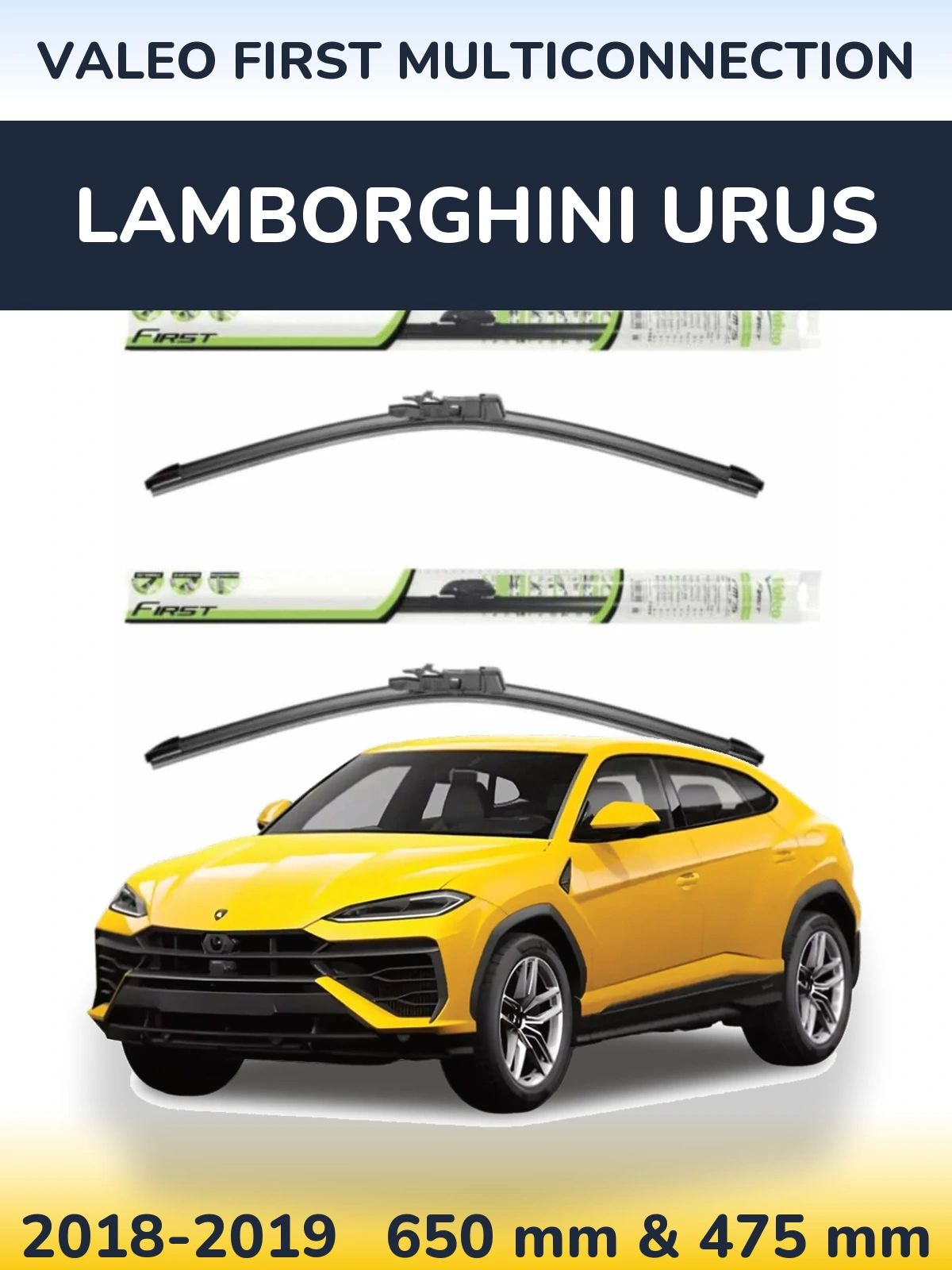 Torkarblad Valeo First MultiConnection för Lamborghini Urus