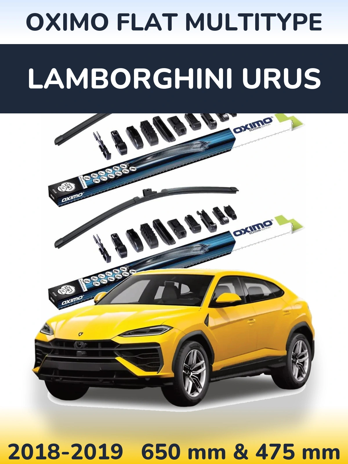 Torkarblad Oximo Flat MultiType för Lamborghini Urus