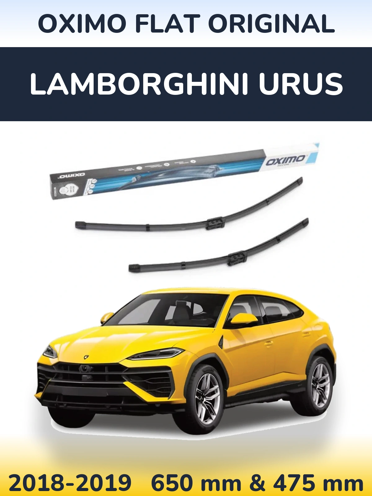 Torkarblad Oximo Flat Original för Lamborghini Urus