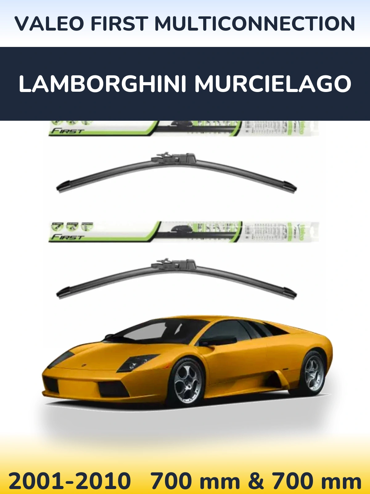 Torkarblad Valeo First MultiConnection för Lamborghini Murcielago