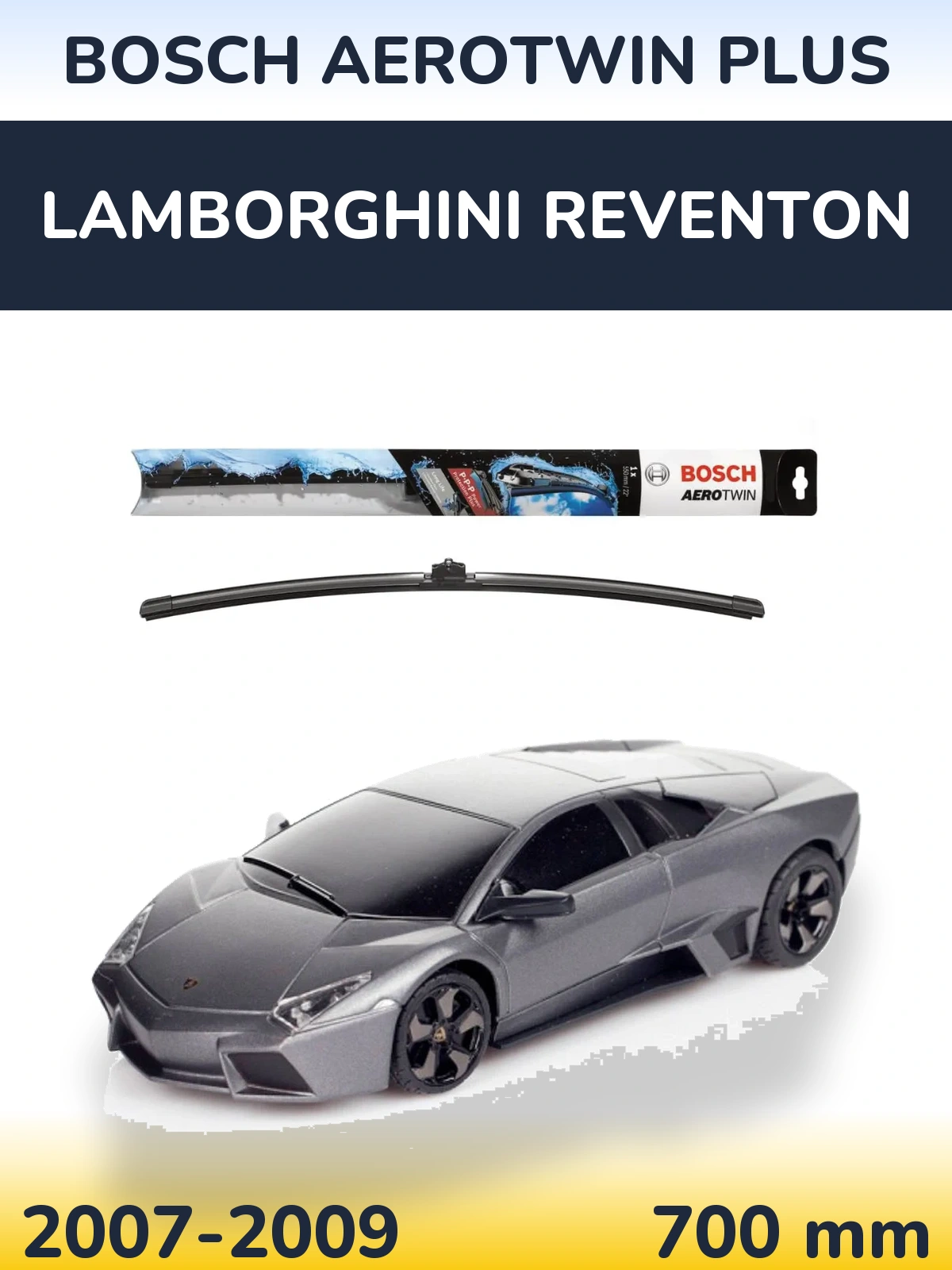 Torkarblad BOSCH AeroTwin Plus för Lamborghini Reventon