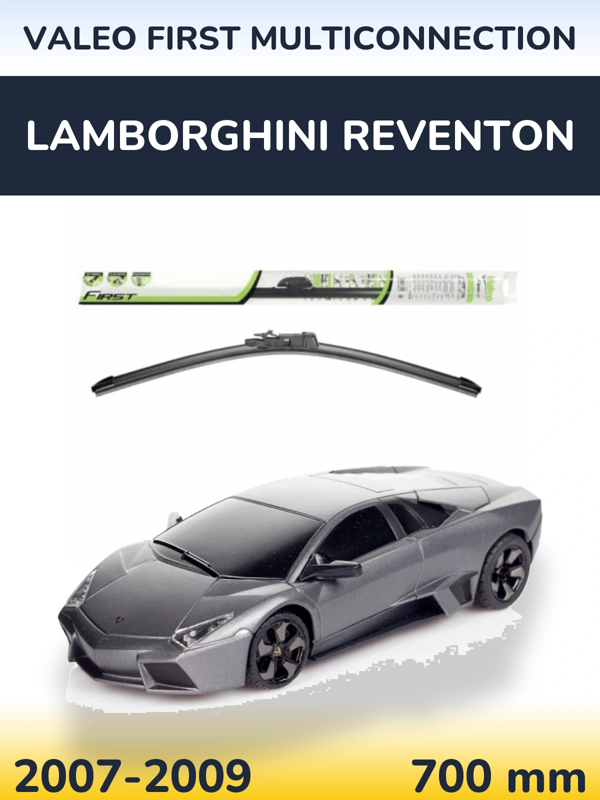 Torkarblad Valeo First MultiConnection för Lamborghini Reventon