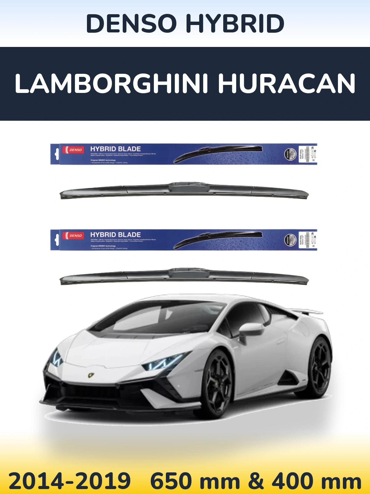 Torkarblad Denso Hybrid för Lamborghini Huracan