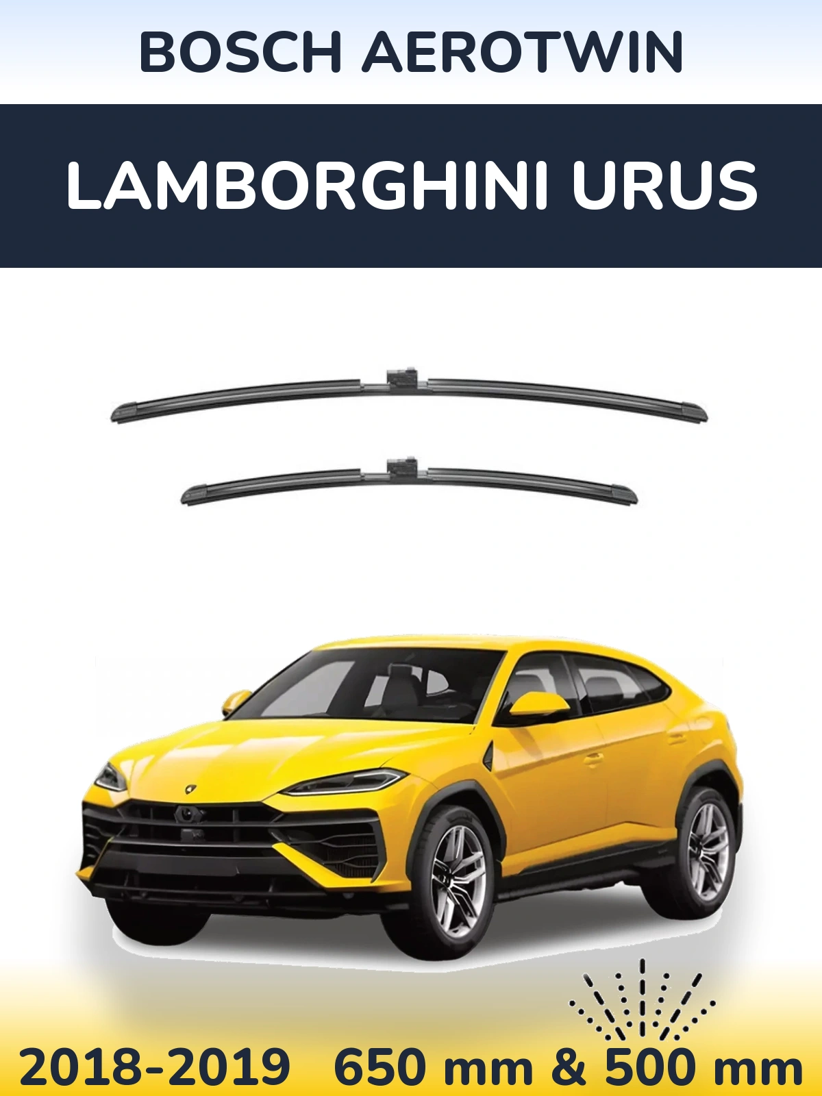 Torkarblad BOSCH AeroTwin för Lamborghini Urus