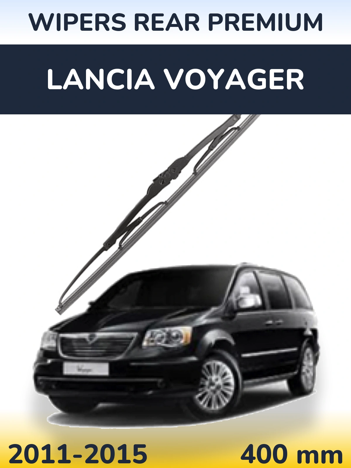 Задня щітка WIPERS REAR PREMIUM 400 мм для Lancia Voyager 2011-2015
