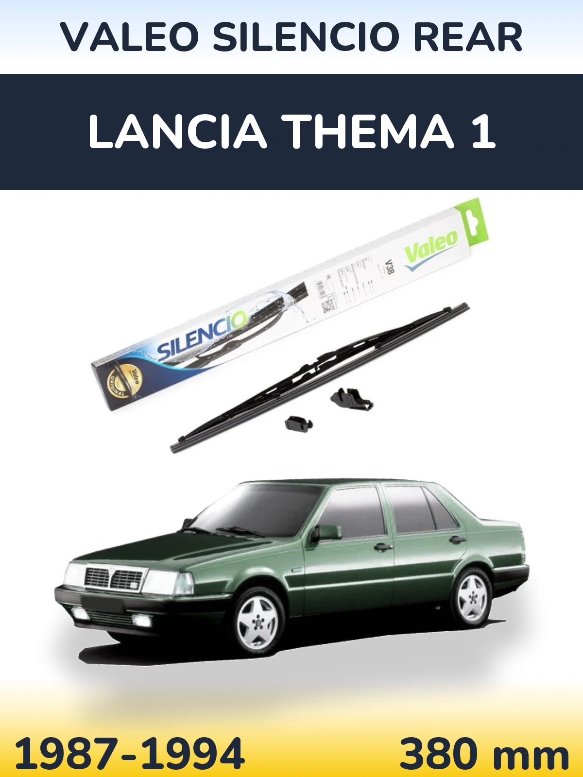 Torkarblad Valeo Silencio Rear för Lancia Thema 1