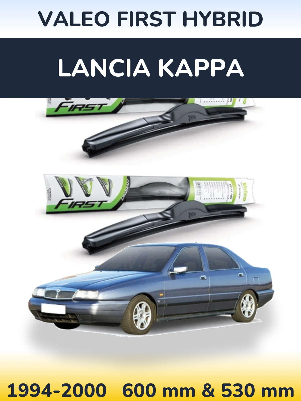 Torkarblad Valeo First Hybrid för Lancia Kappa