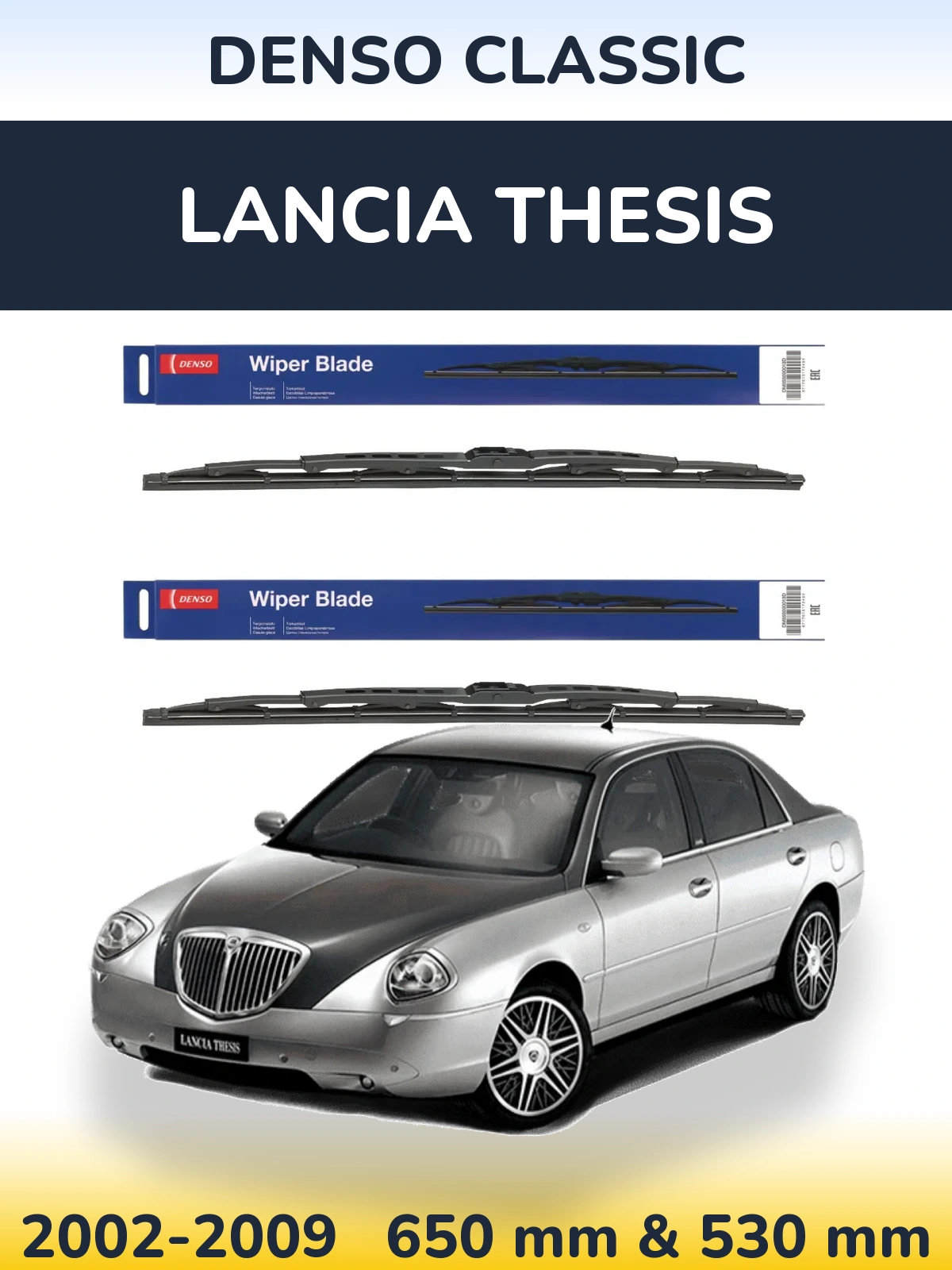 Torkarblad Denso Classic för Lancia Thesis