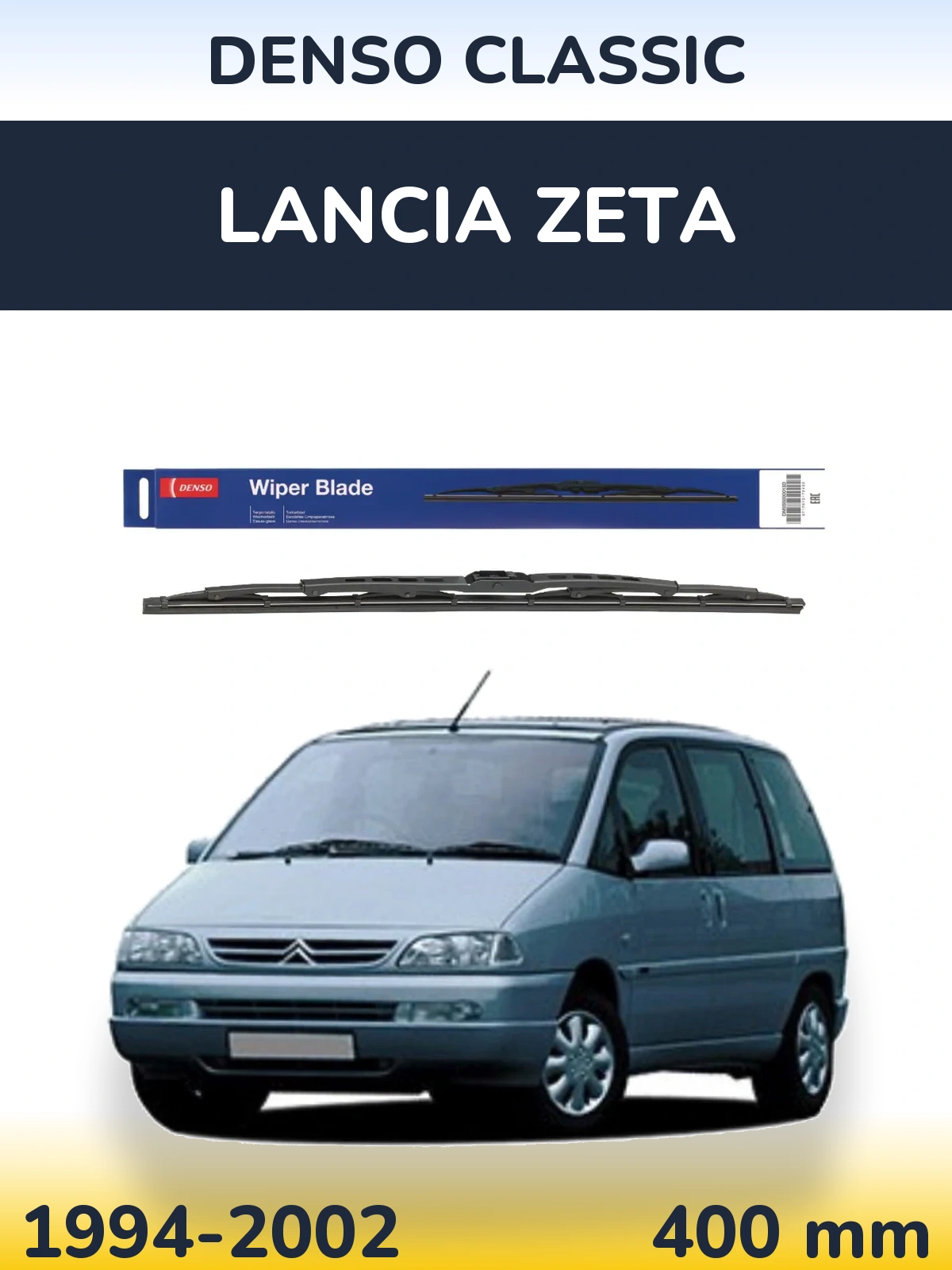 Torkarblad Denso Classic för Lancia Zeta