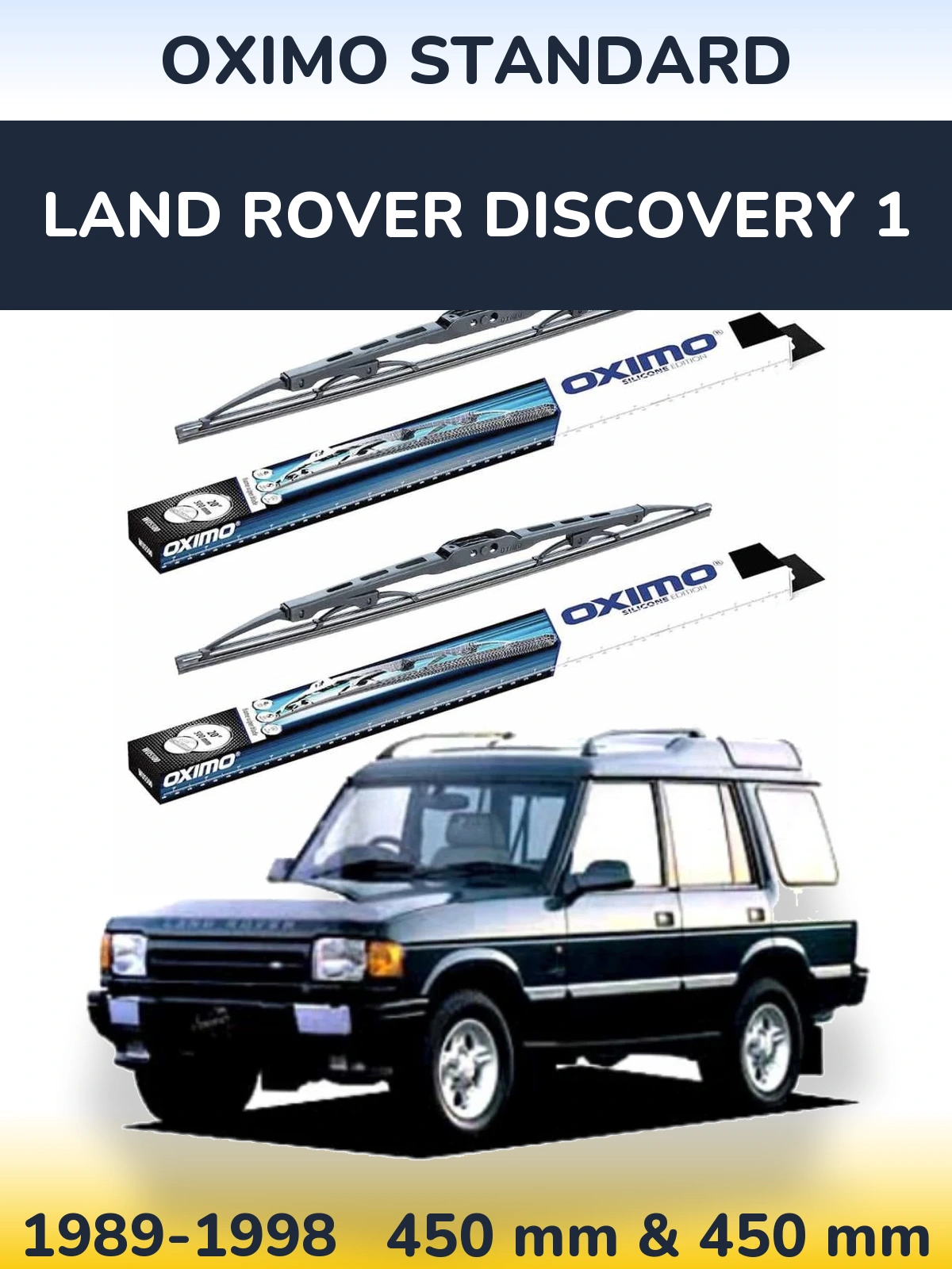 Torkarblad Oximo Standard för Land Rover Discovery 1