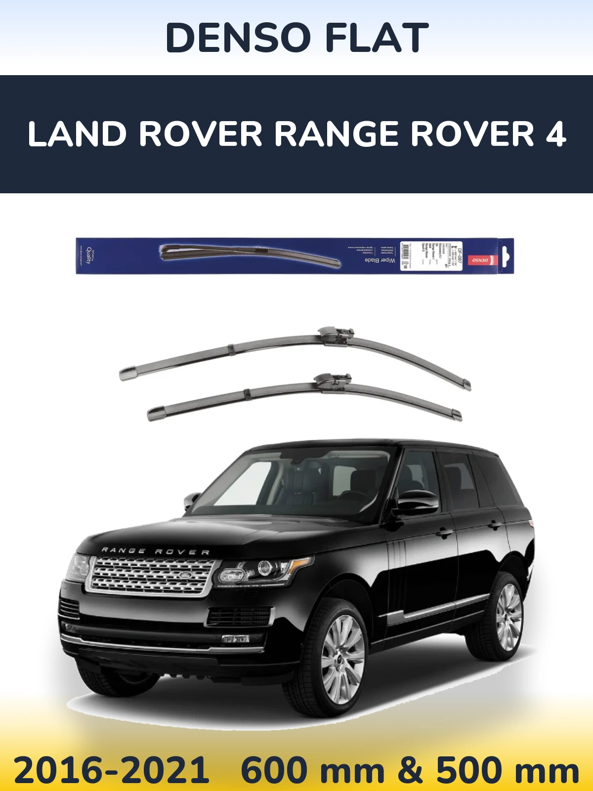 Torkarblad Denso Flat för Land Rover Range Rover 4
