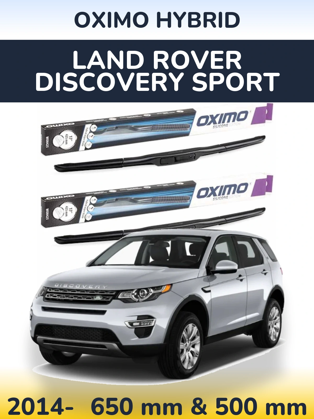 Torkarblad Oximo Hybrid för Land Rover Discovery Sport