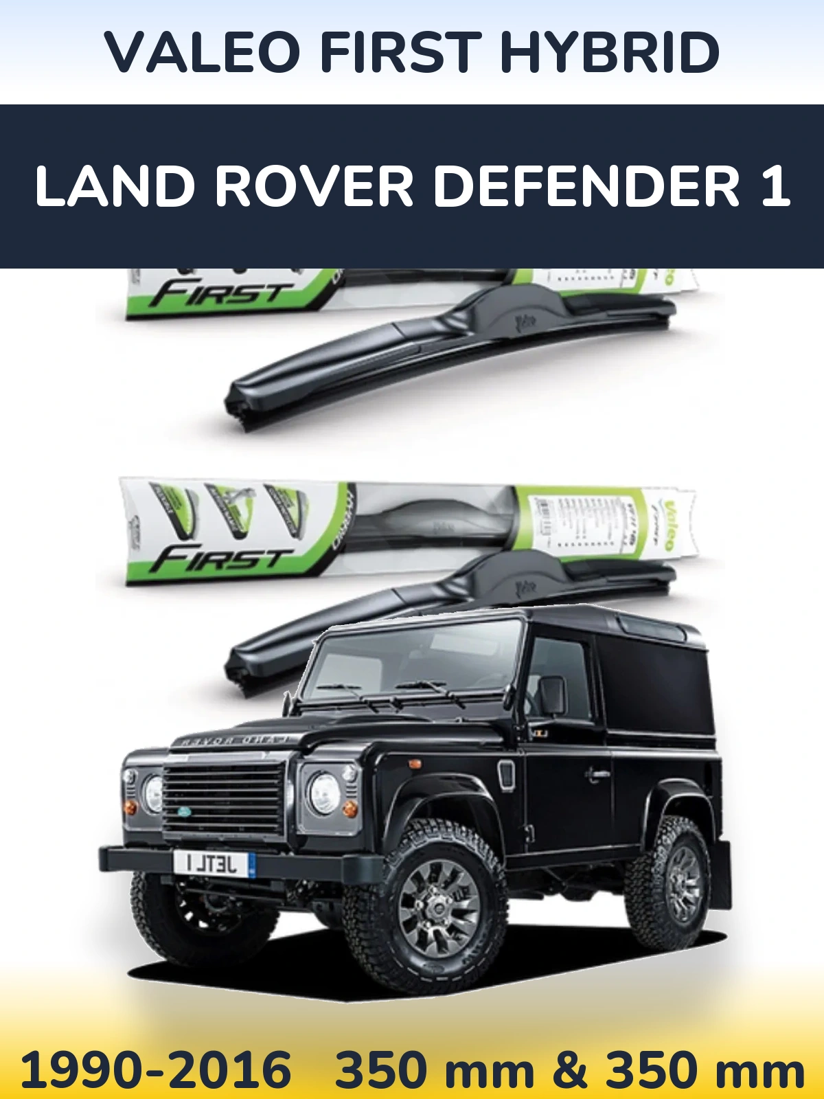 Torkarblad Valeo First Hybrid för Land Rover Defender 1