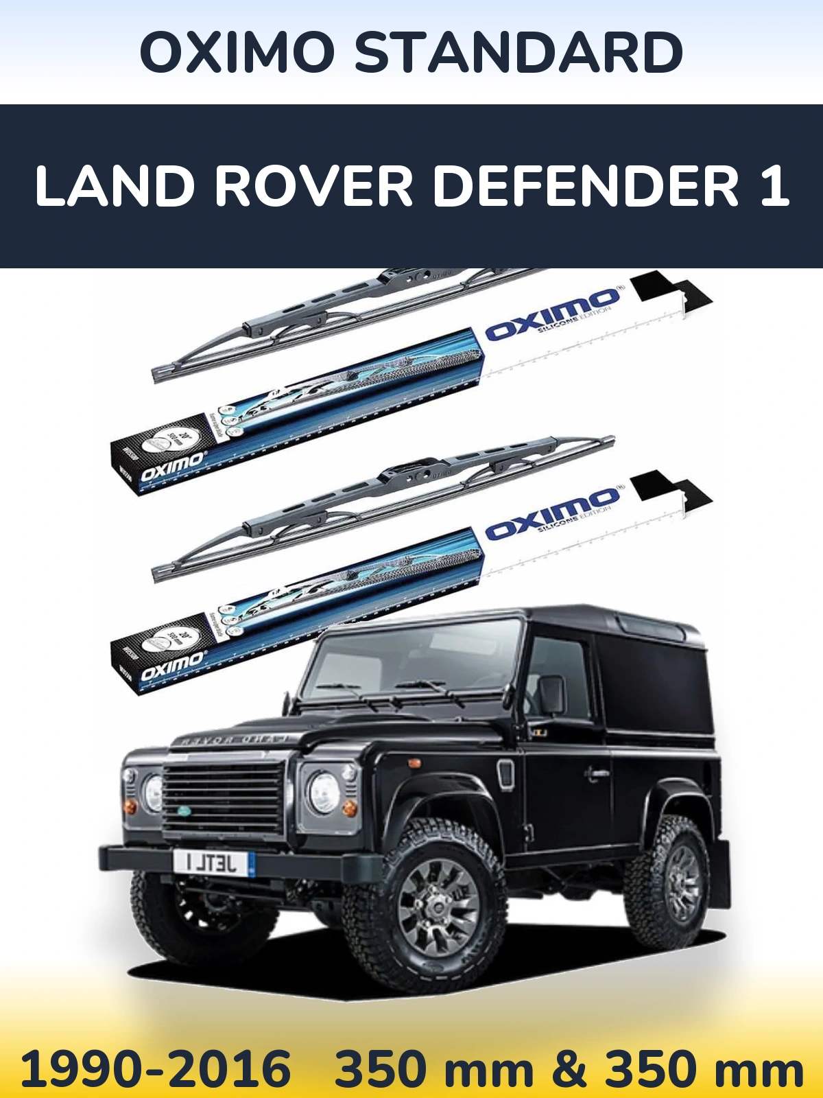 Torkarblad Oximo Standard för Land Rover Defender 1