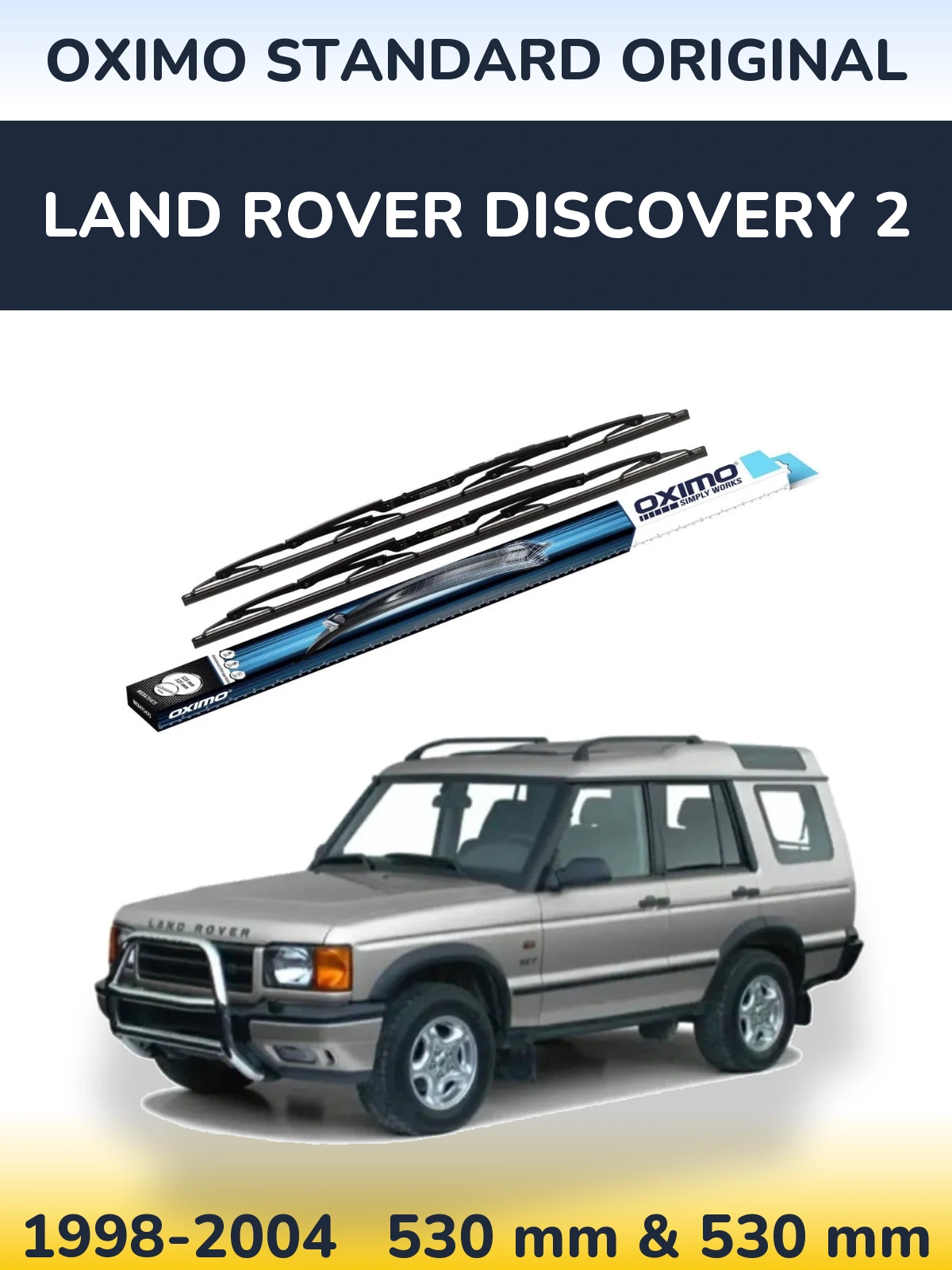 Torkarblad Oximo Standard Original för Land Rover Discovery 2