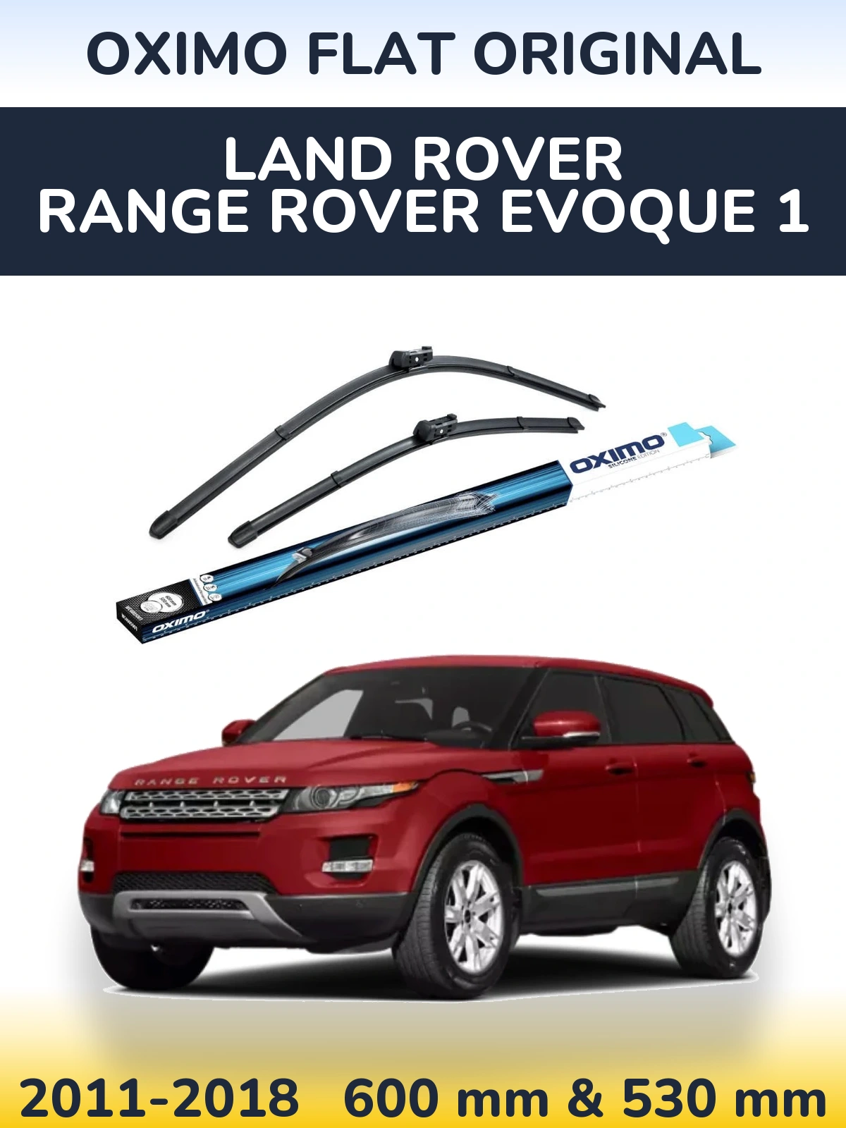 Torkarblad Oximo Flat Original för Land Rover Range Rover  Evoque 1