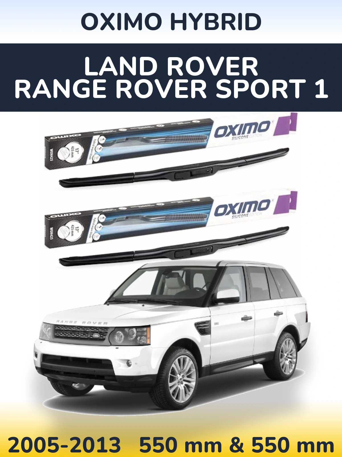 Torkarblad Oximo Hybrid för Land Rover Range Rover Sport 1