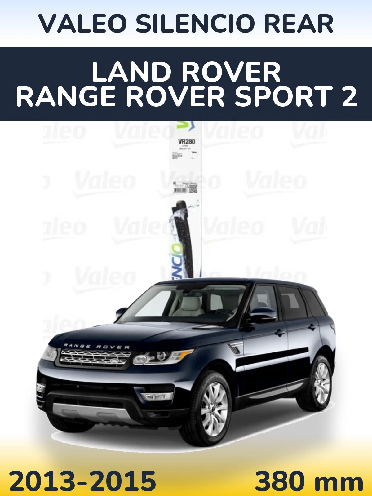 Torkarblad Valeo Silencio Rear för Land Rover Range Rover Sport 2
