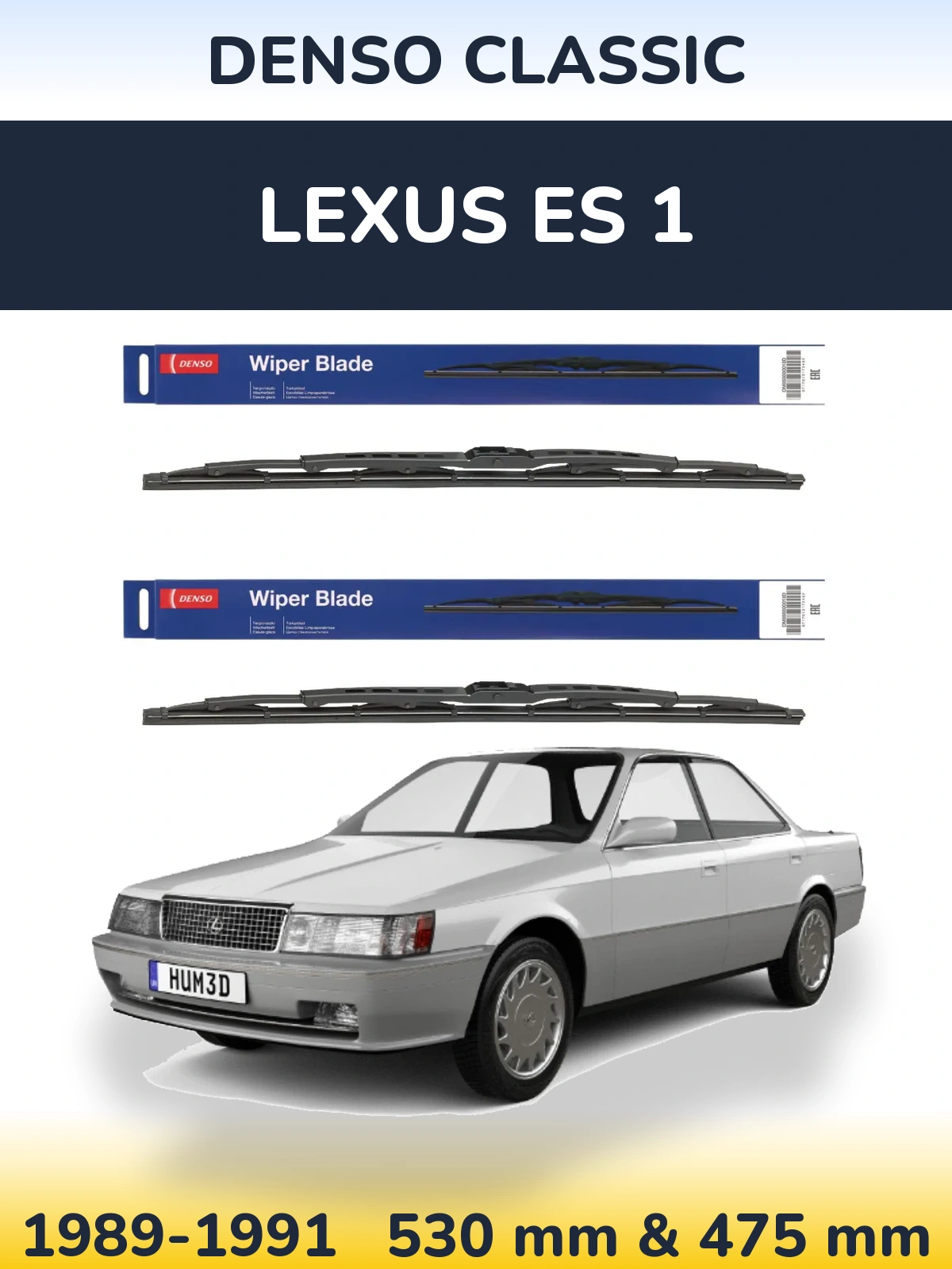Torkarblad Denso Classic för Lexus ES 1
