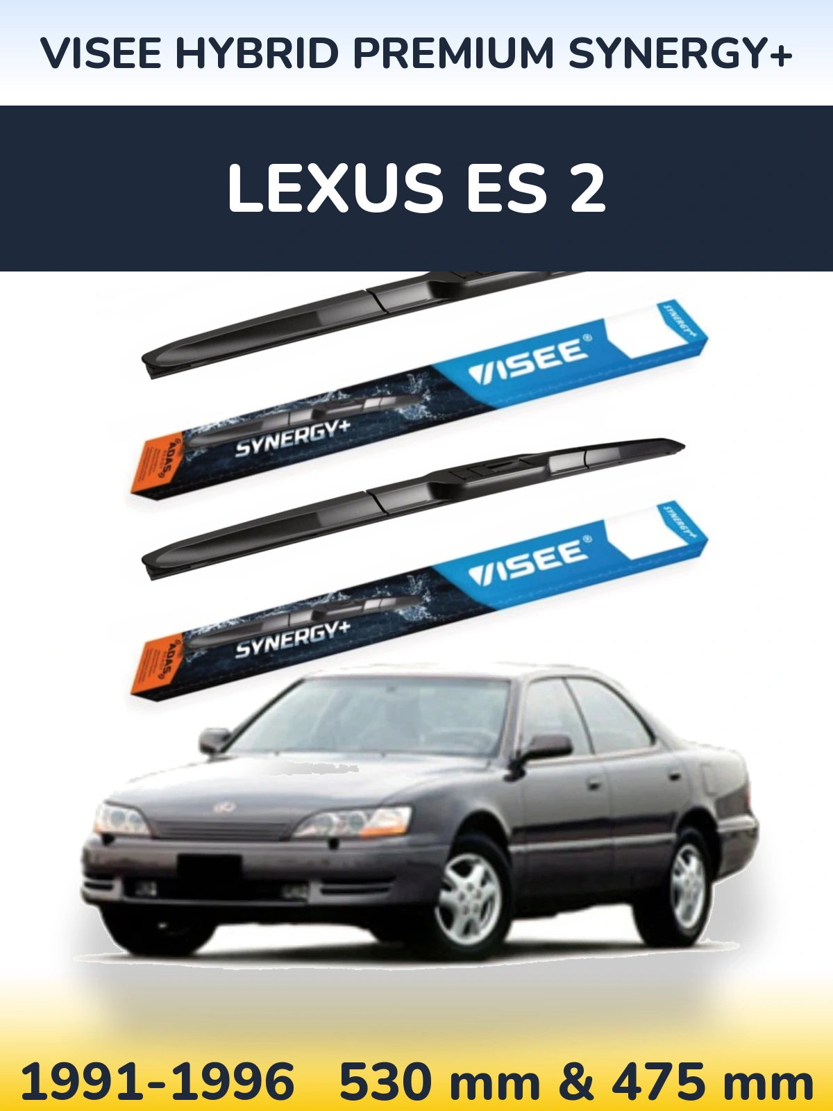 Torkarblad VISEE HYBRID PREMIUM SYNERGY+ för Lexus ES 2