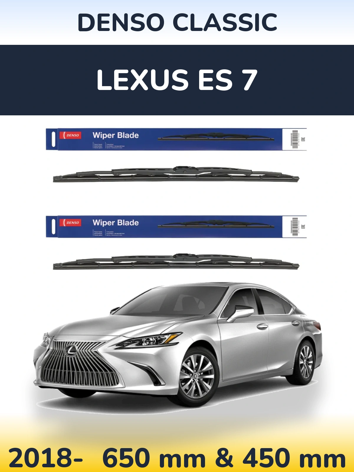 Torkarblad Denso Classic för Lexus ES 7