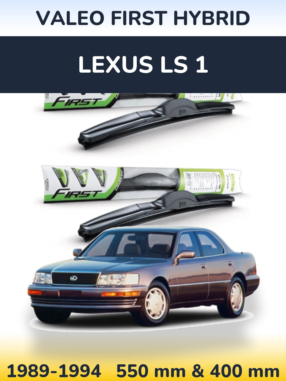 Torkarblad Valeo First Hybrid för Lexus LS 1