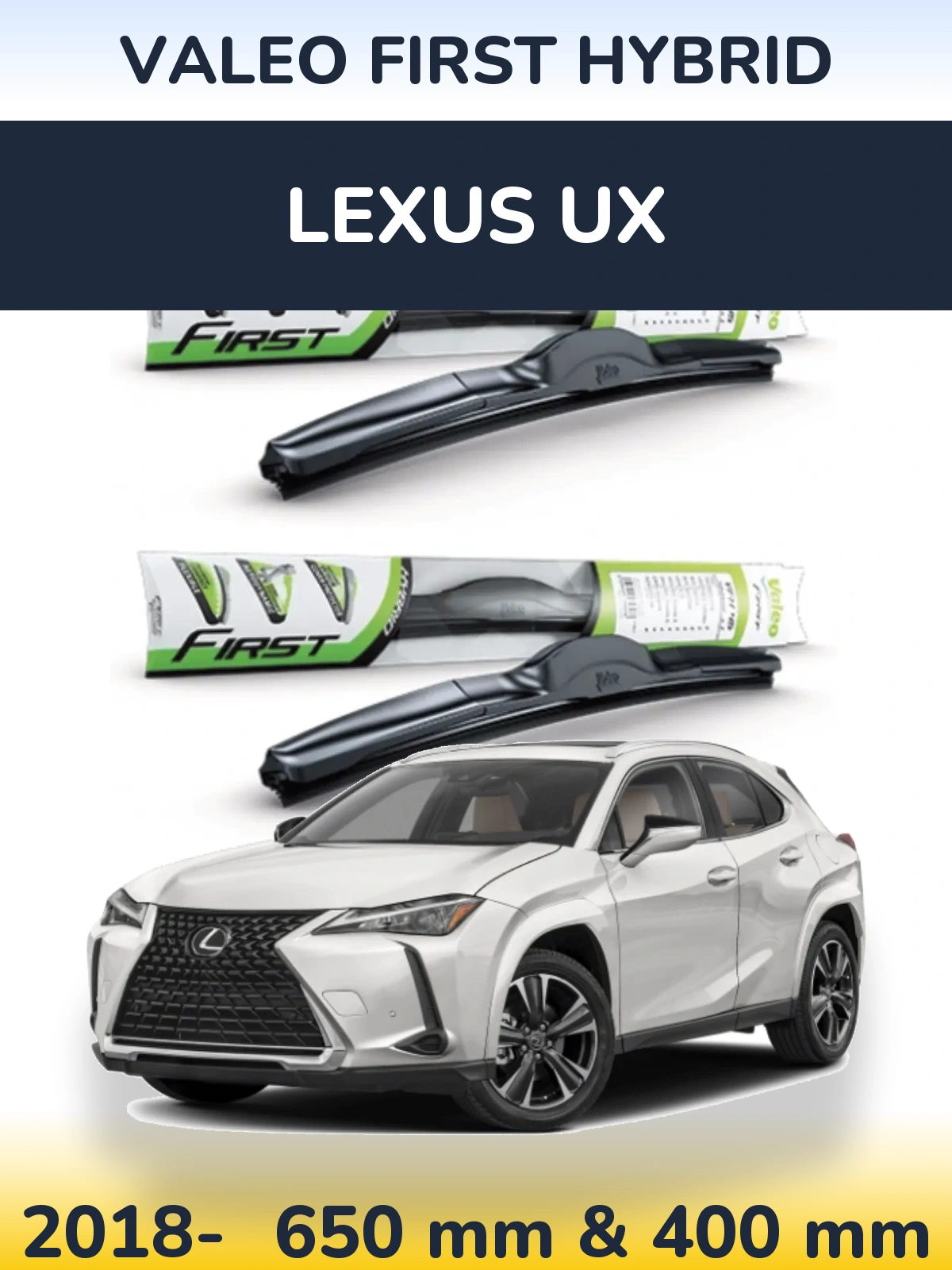Torkarblad Valeo First Hybrid för Lexus UX