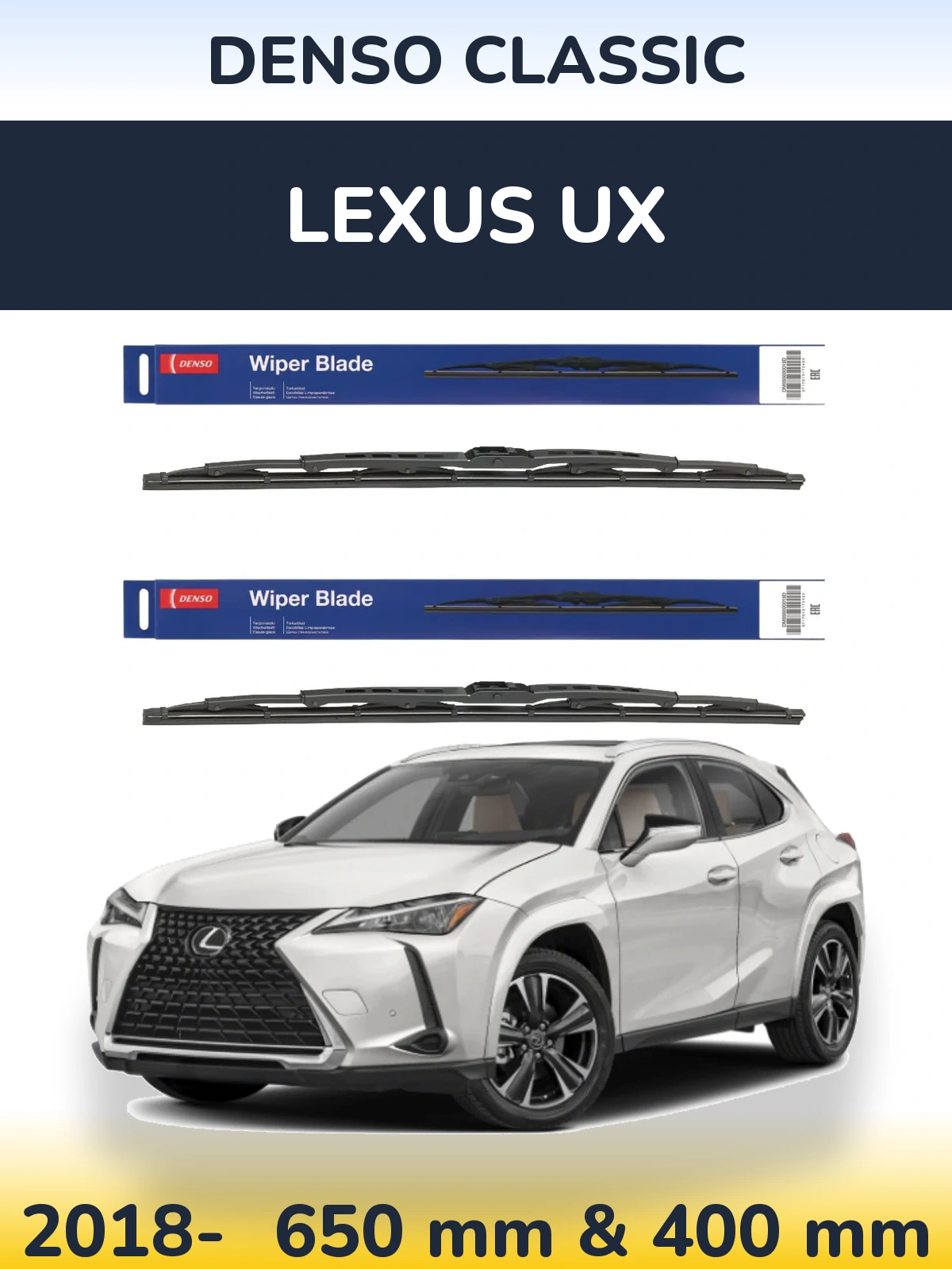 Torkarblad Denso Classic för Lexus UX