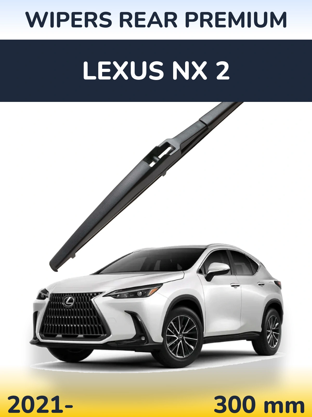 Torkarblad WIPERS REAR PREMIUM för Lexus NX 2