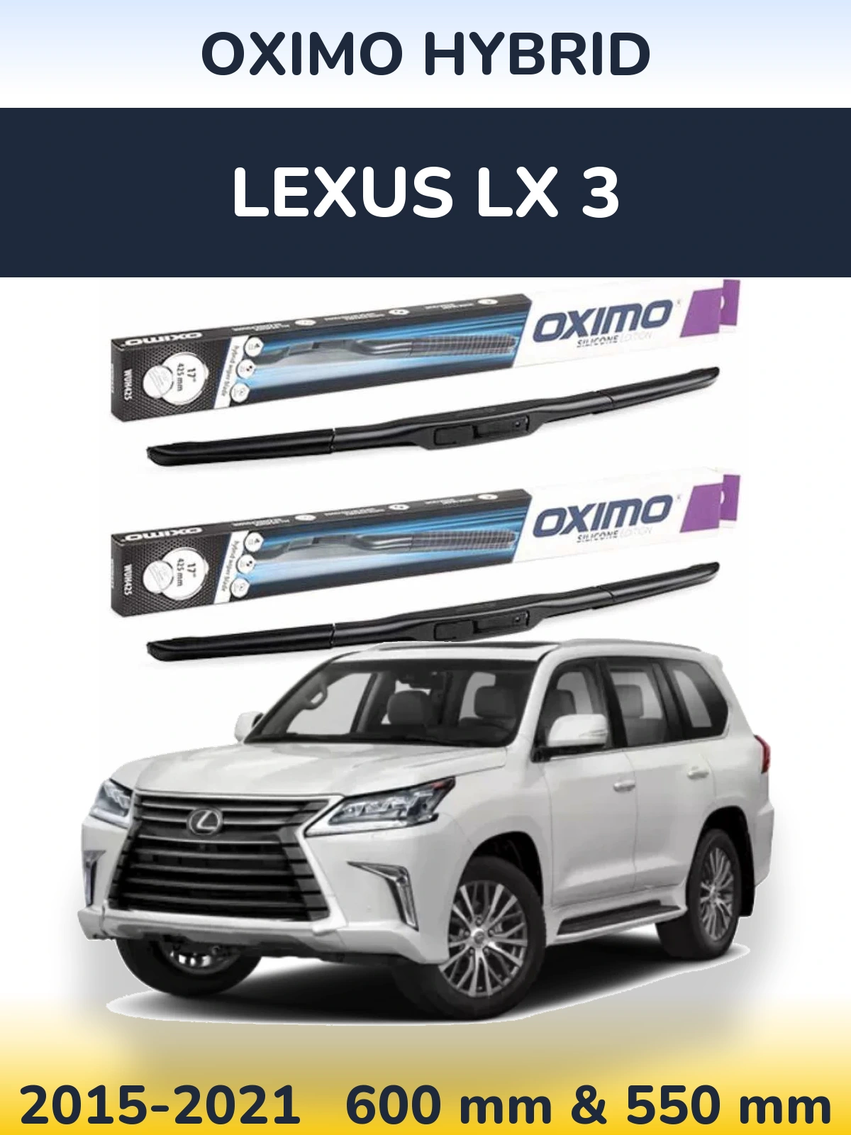 Torkarblad Oximo Hybrid för Lexus LX 3