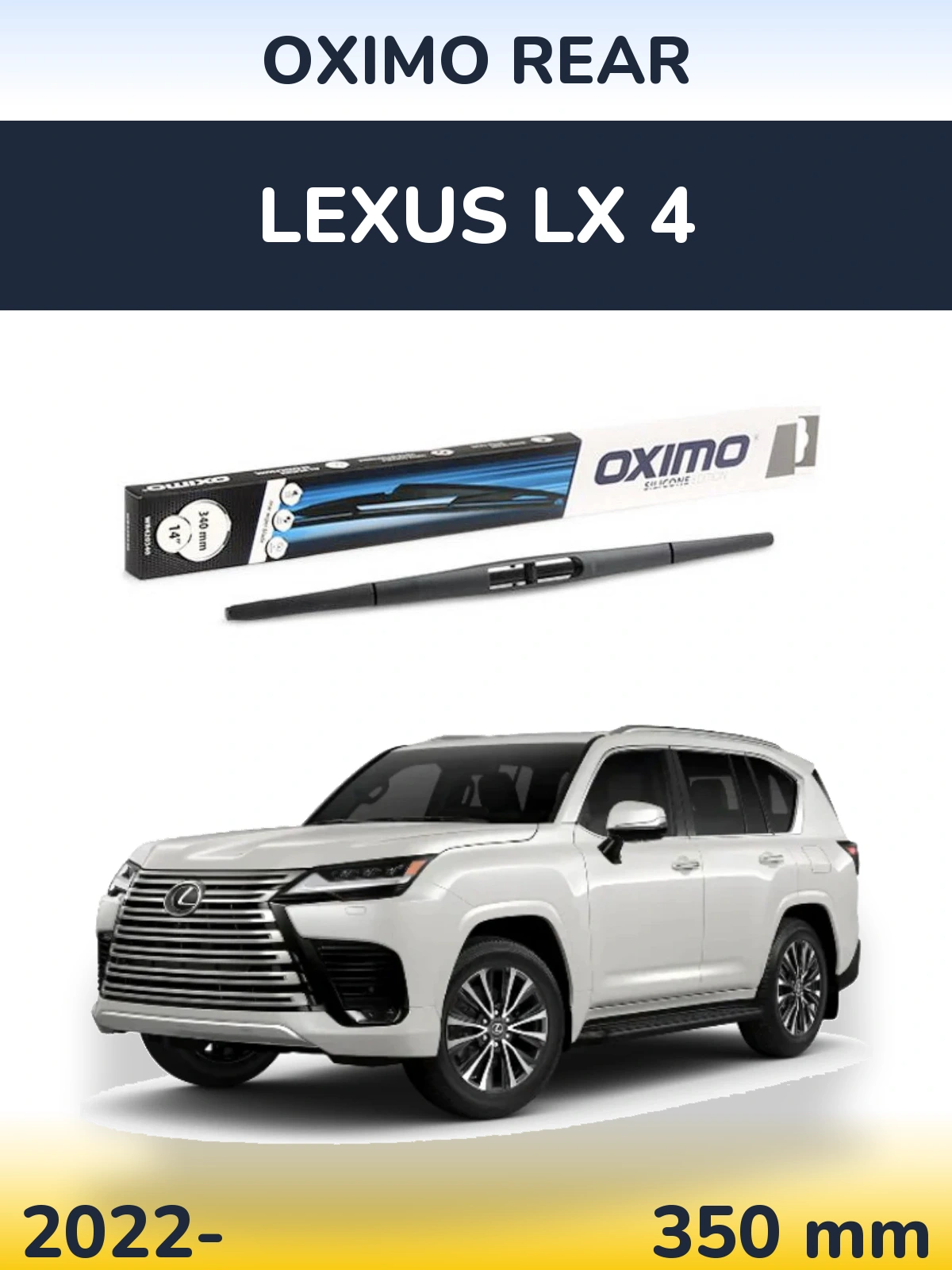 Torkarblad Oximo Rear för Lexus LX 4