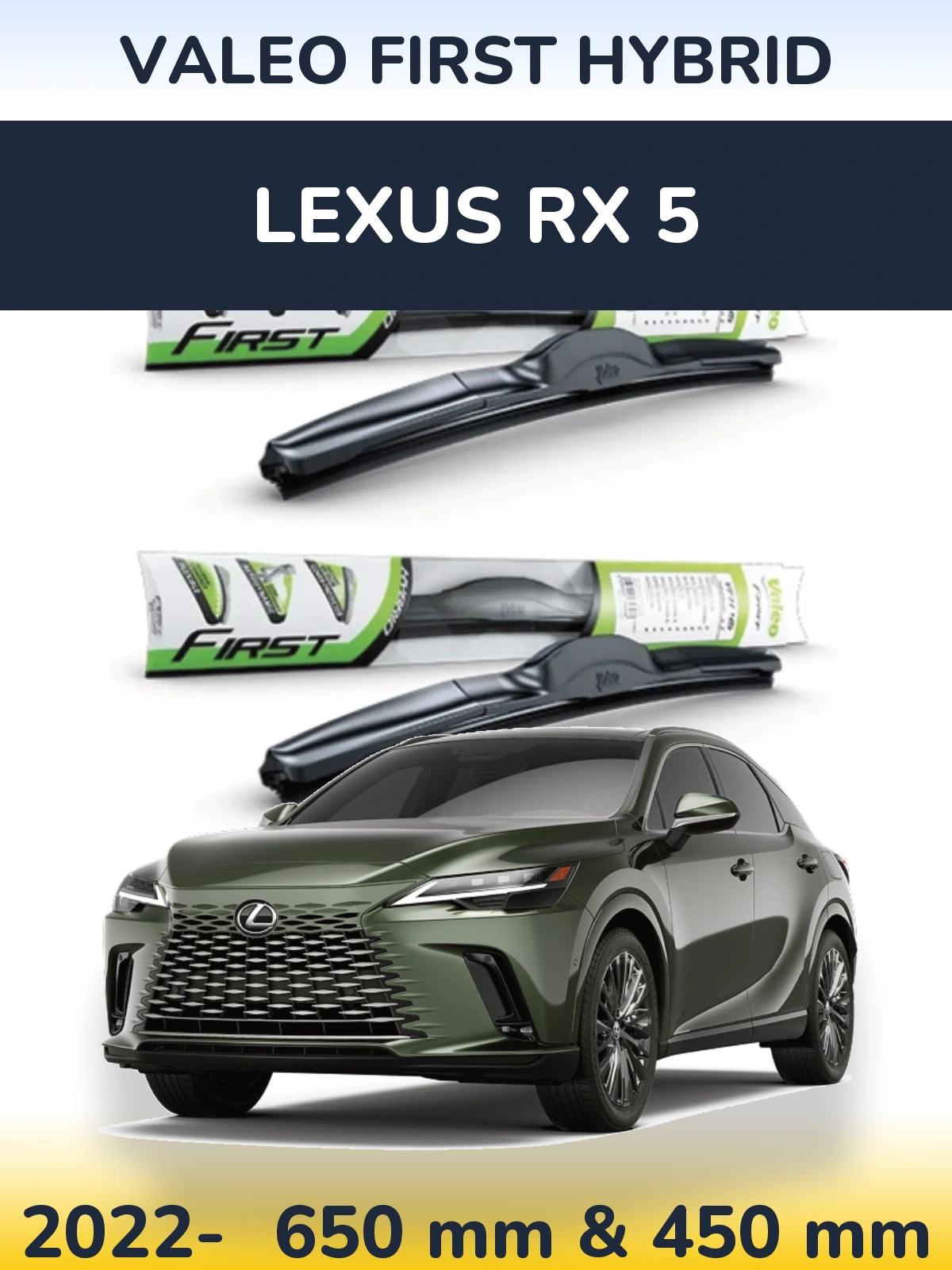 Torkarblad Valeo First Hybrid för Lexus RX 5