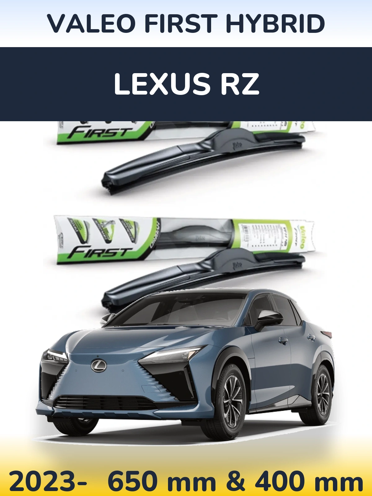 Torkarblad Valeo First Hybrid för Lexus RZ