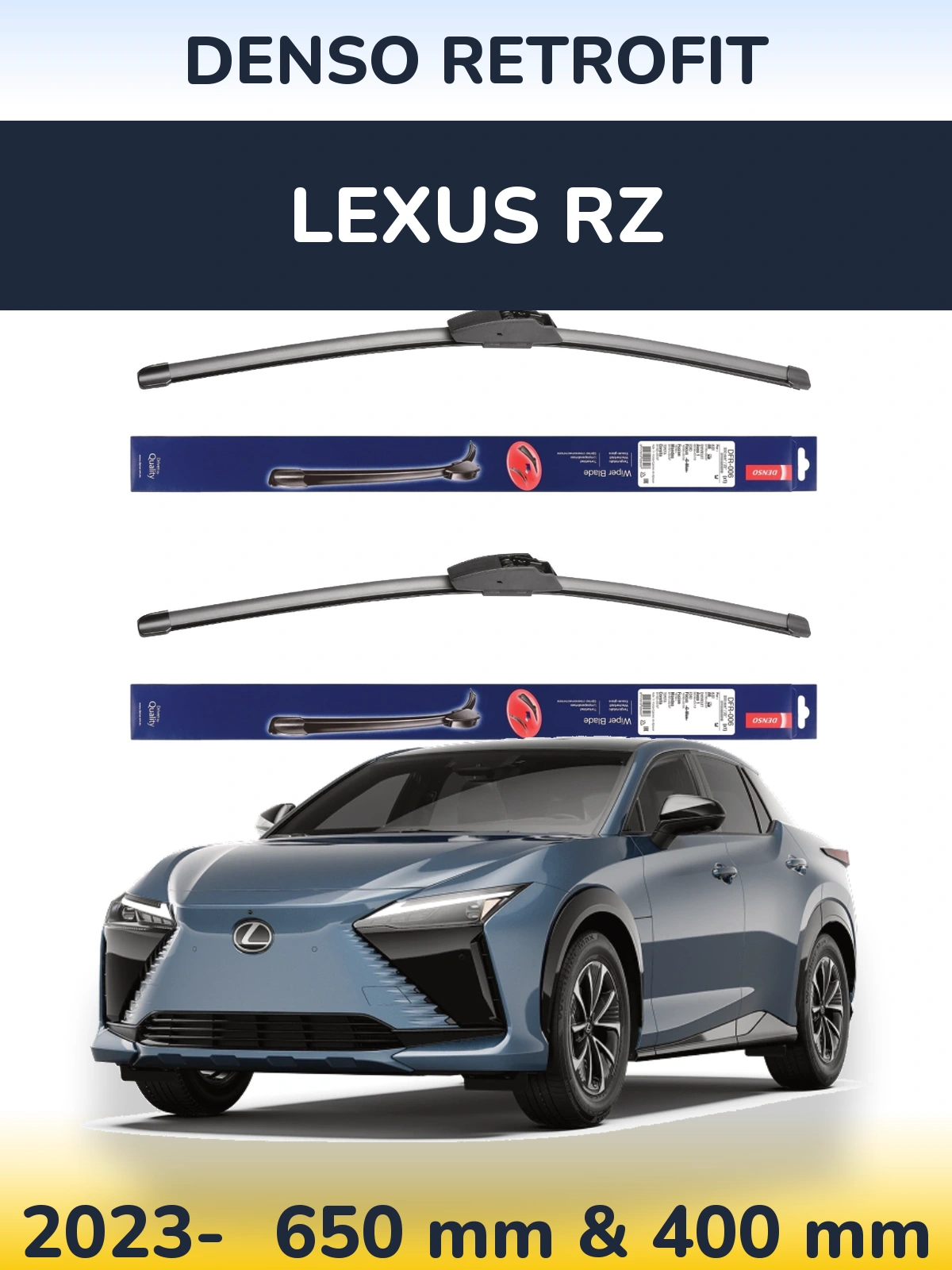 Torkarblad Denso Retrofit för Lexus RZ