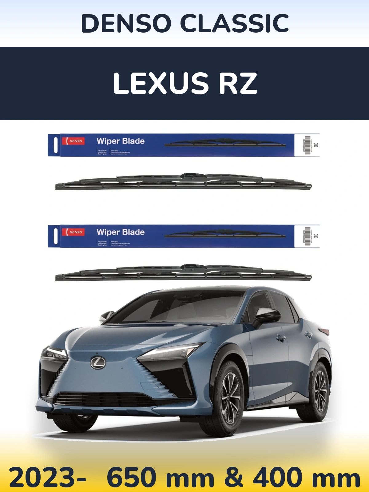 Torkarblad Denso Classic för Lexus RZ