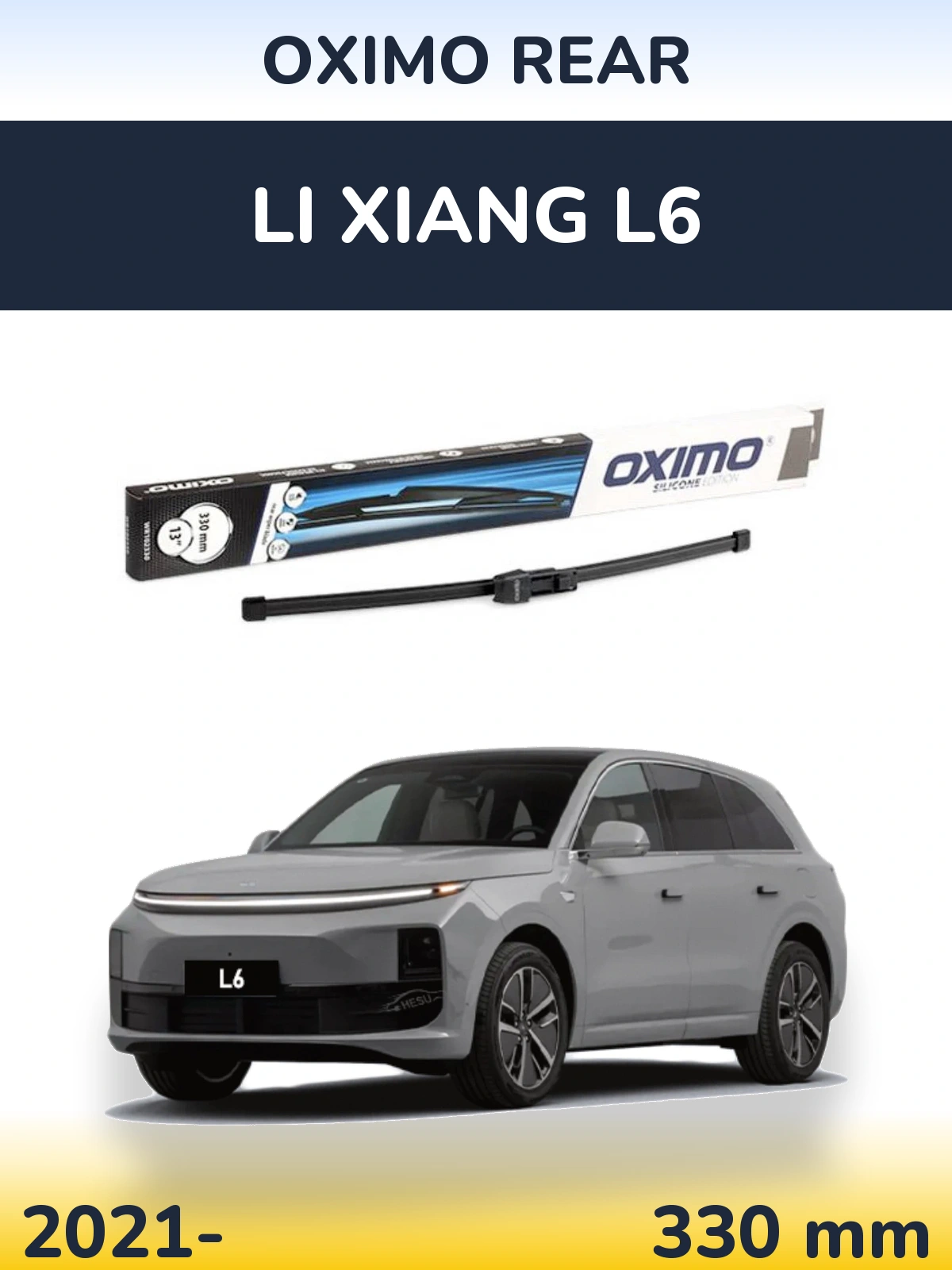 Torkarblad Oximo Rear för Li Xiang L6
