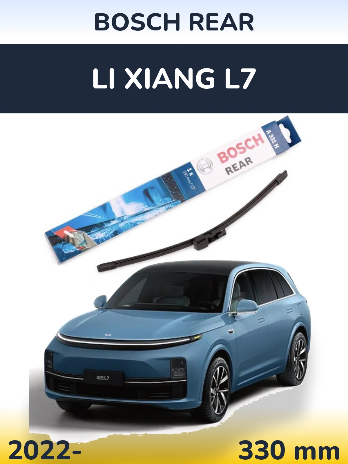 Torkarblad BOSCH Rear för Li Xiang L7