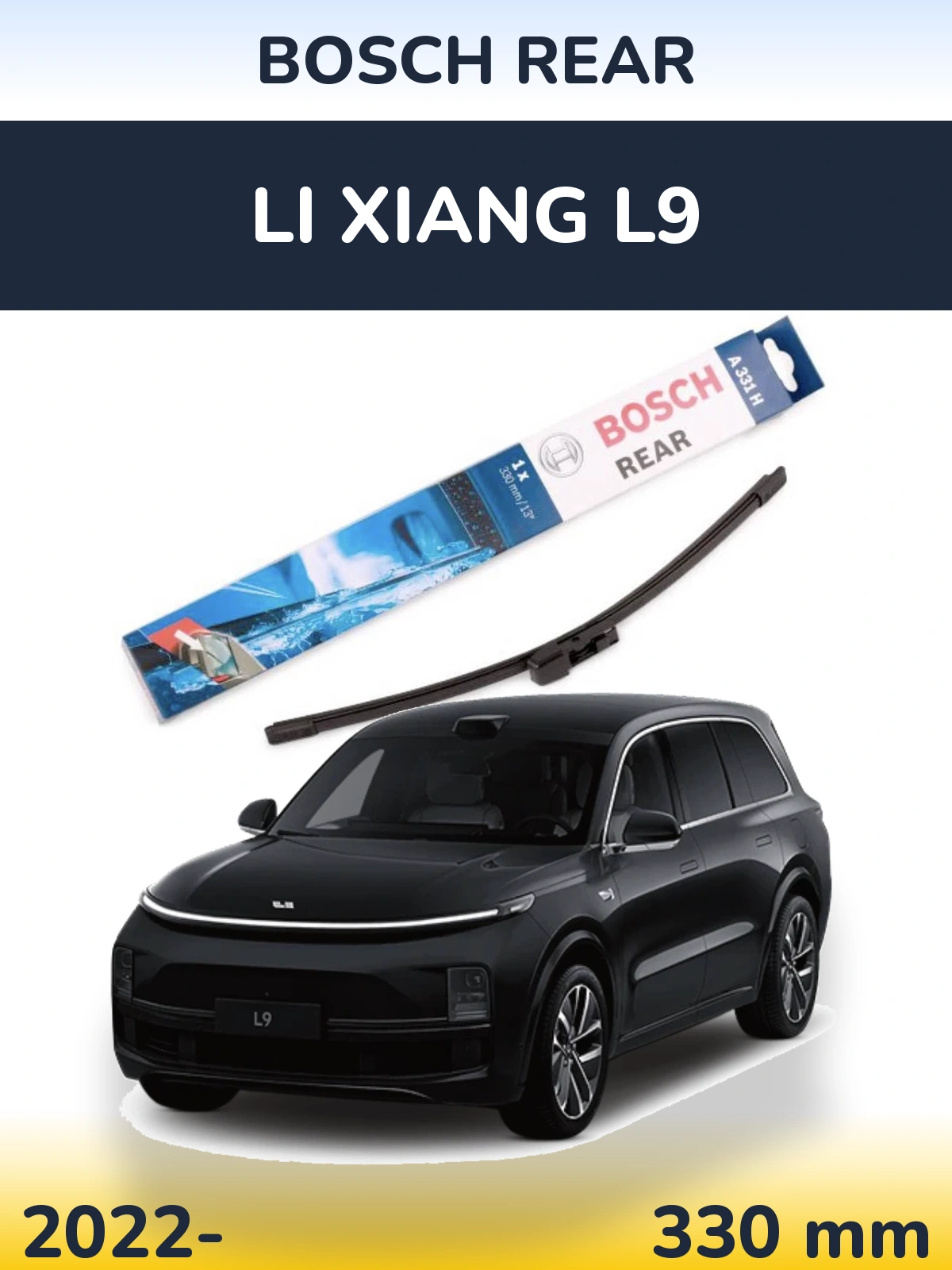 Torkarblad BOSCH Rear för Li Xiang L9
