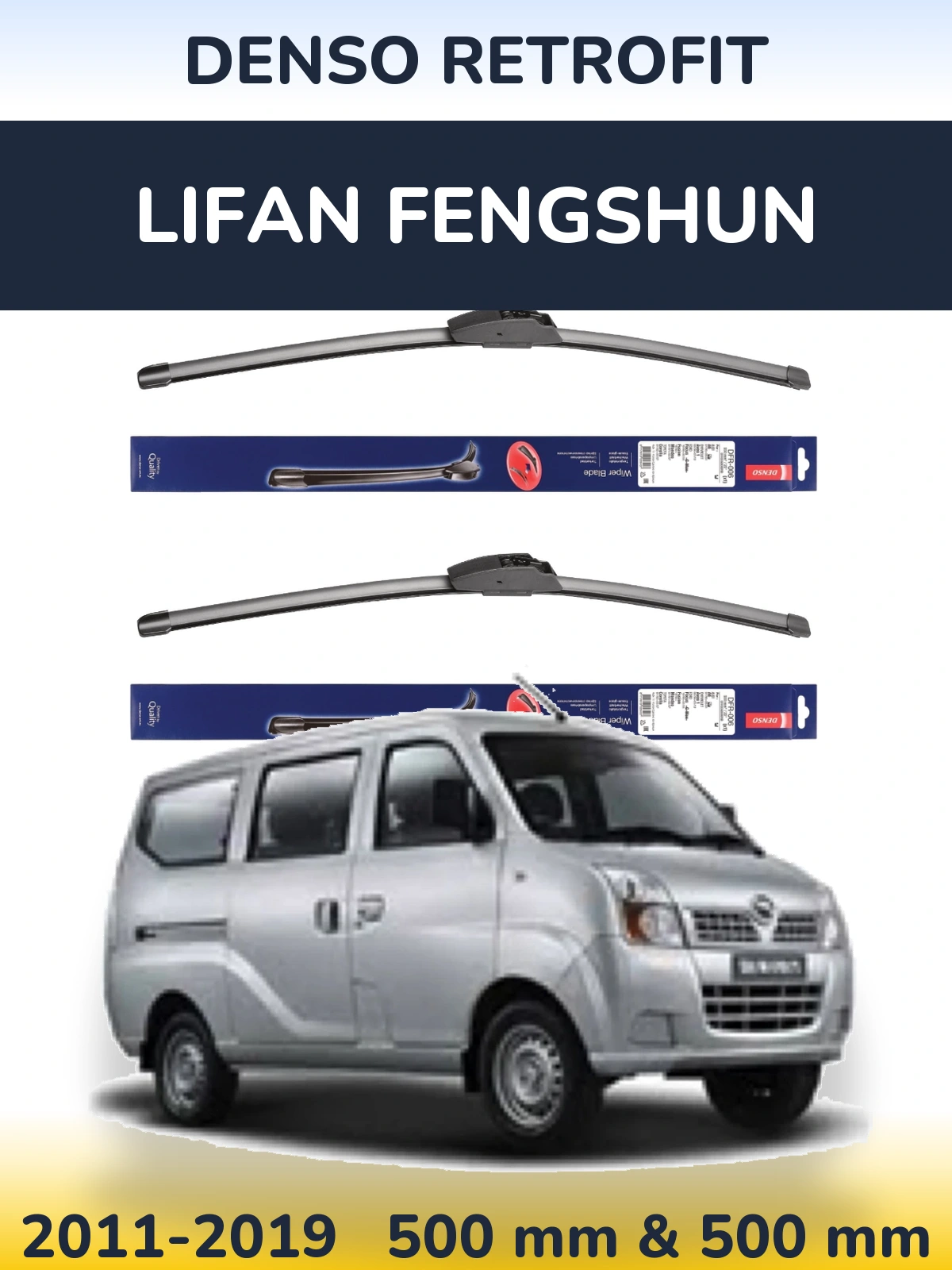 Torkarblad Denso Retrofit för Lifan Fengshun