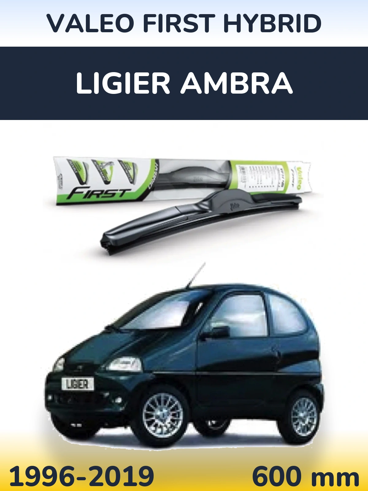 Torkarblad Valeo First Hybrid för Ligier Ambra