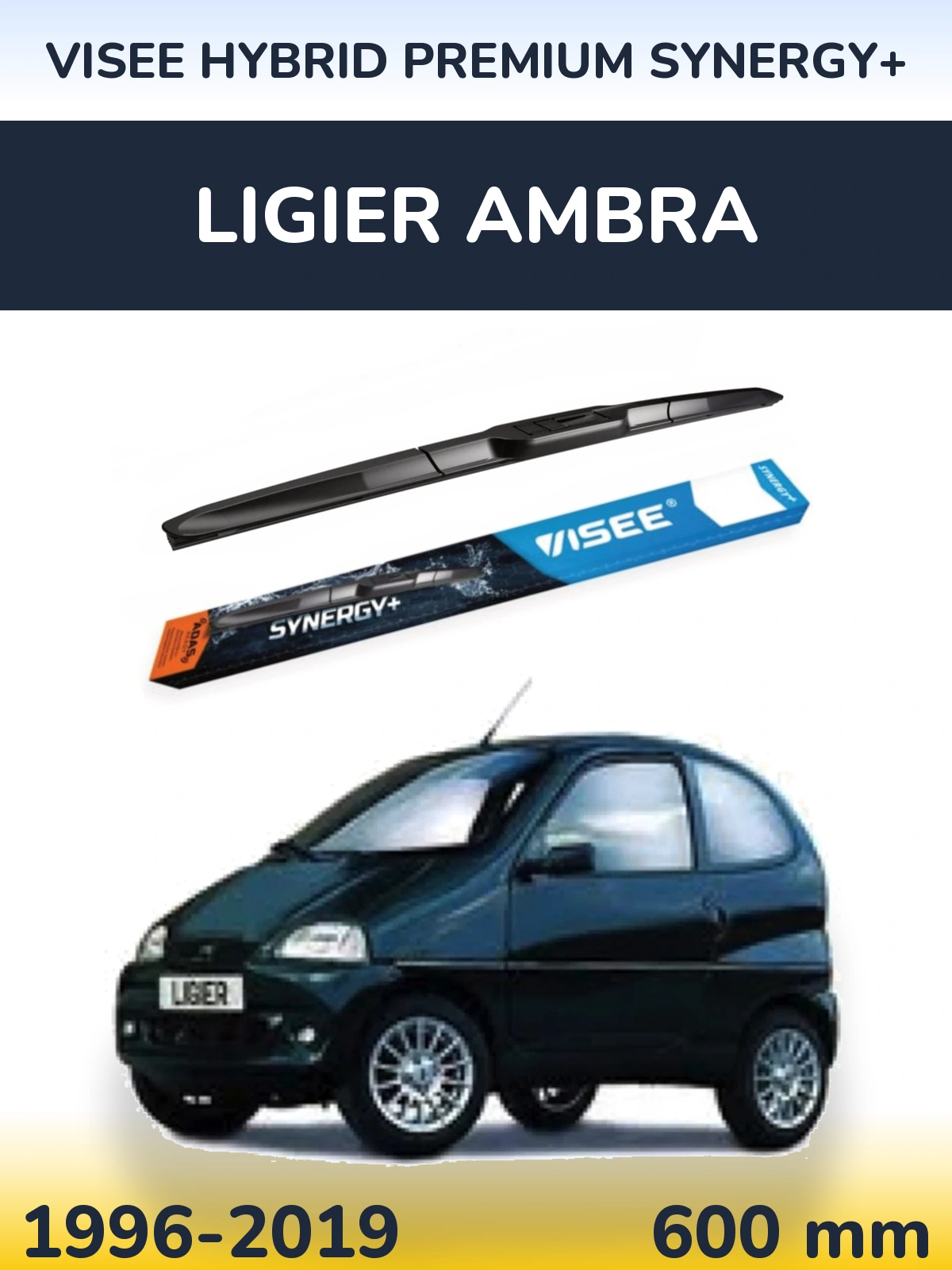 Torkarblad VISEE HYBRID PREMIUM SYNERGY+ för Ligier Ambra