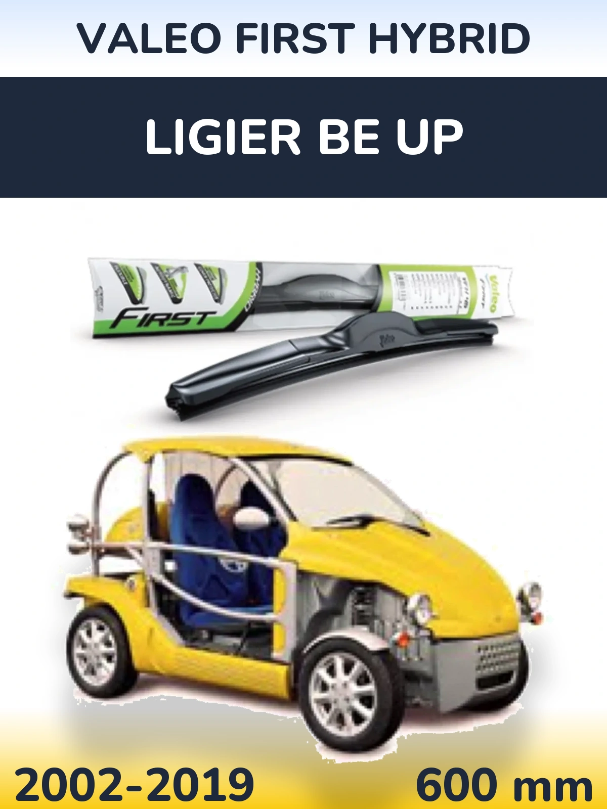 Torkarblad Valeo First Hybrid för Ligier Be Up