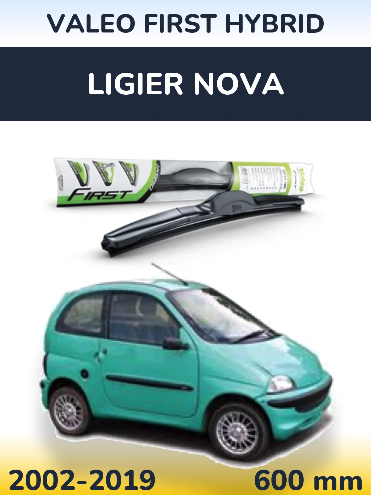 Torkarblad Valeo First Hybrid för Ligier Nova