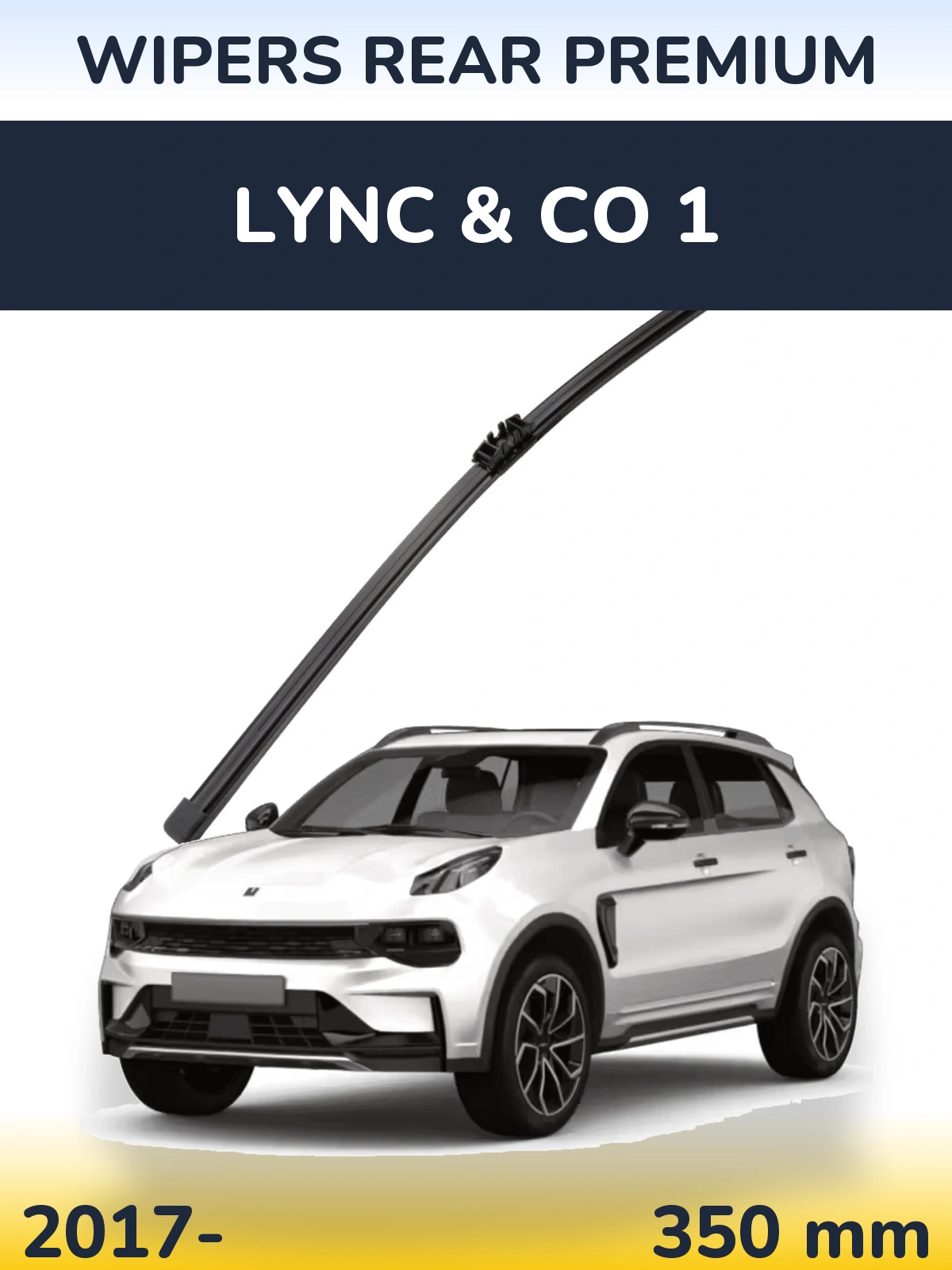 Torkarblad WIPERS REAR PREMIUM för Lync & Co 1