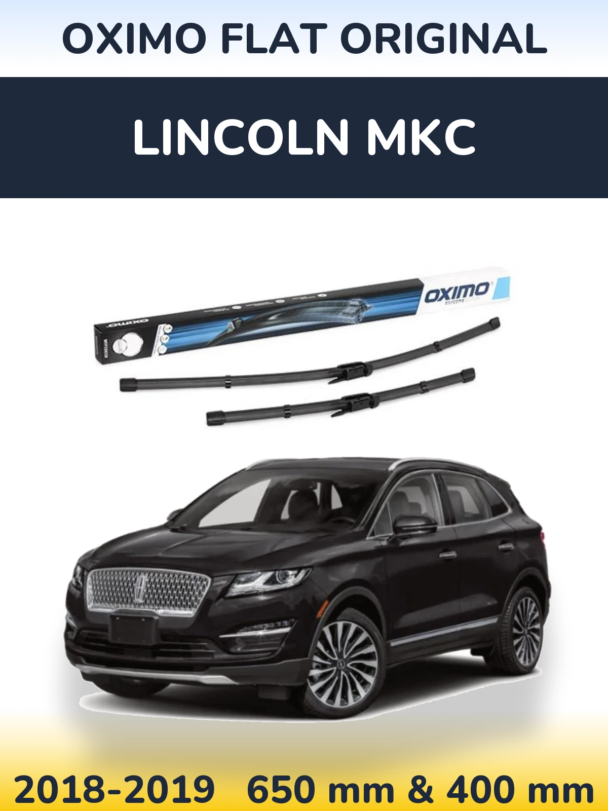 Torkarblad Oximo Flat Original för Lincoln MKC