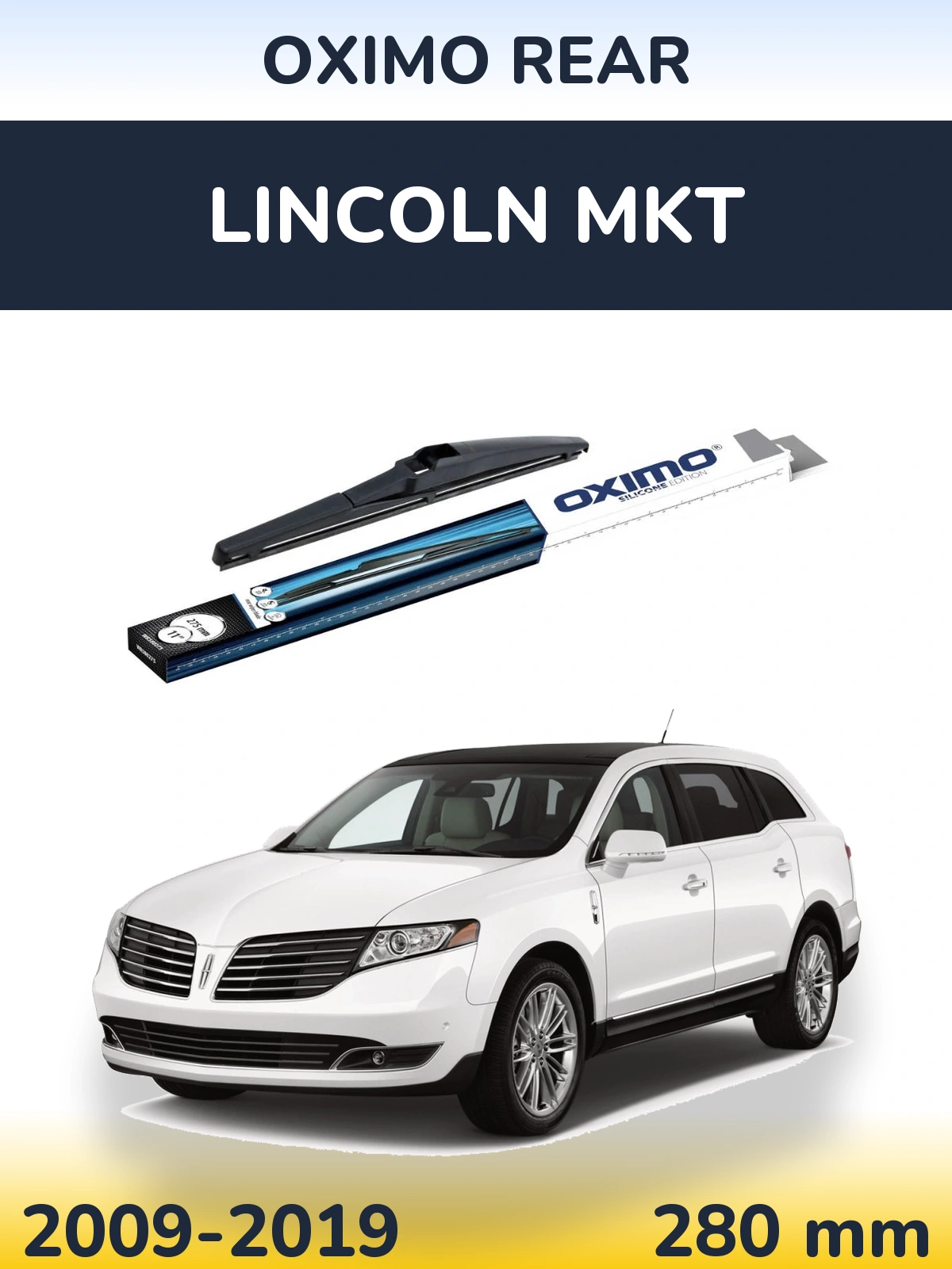 Torkarblad Oximo Rear för Lincoln MKT